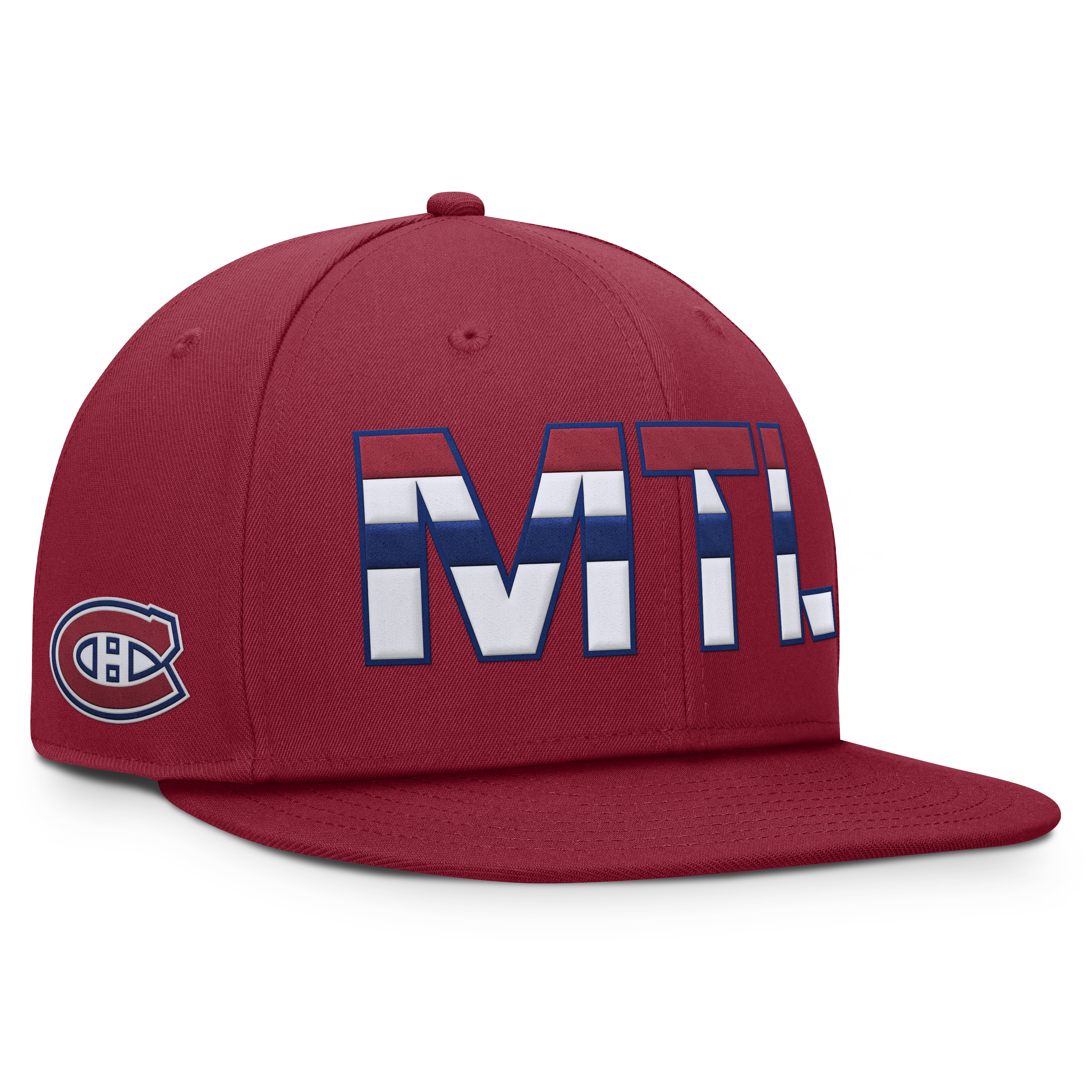 Casquette Snapback rouge City Pride des Canadiens de Montréal de la LNH de Fanatics