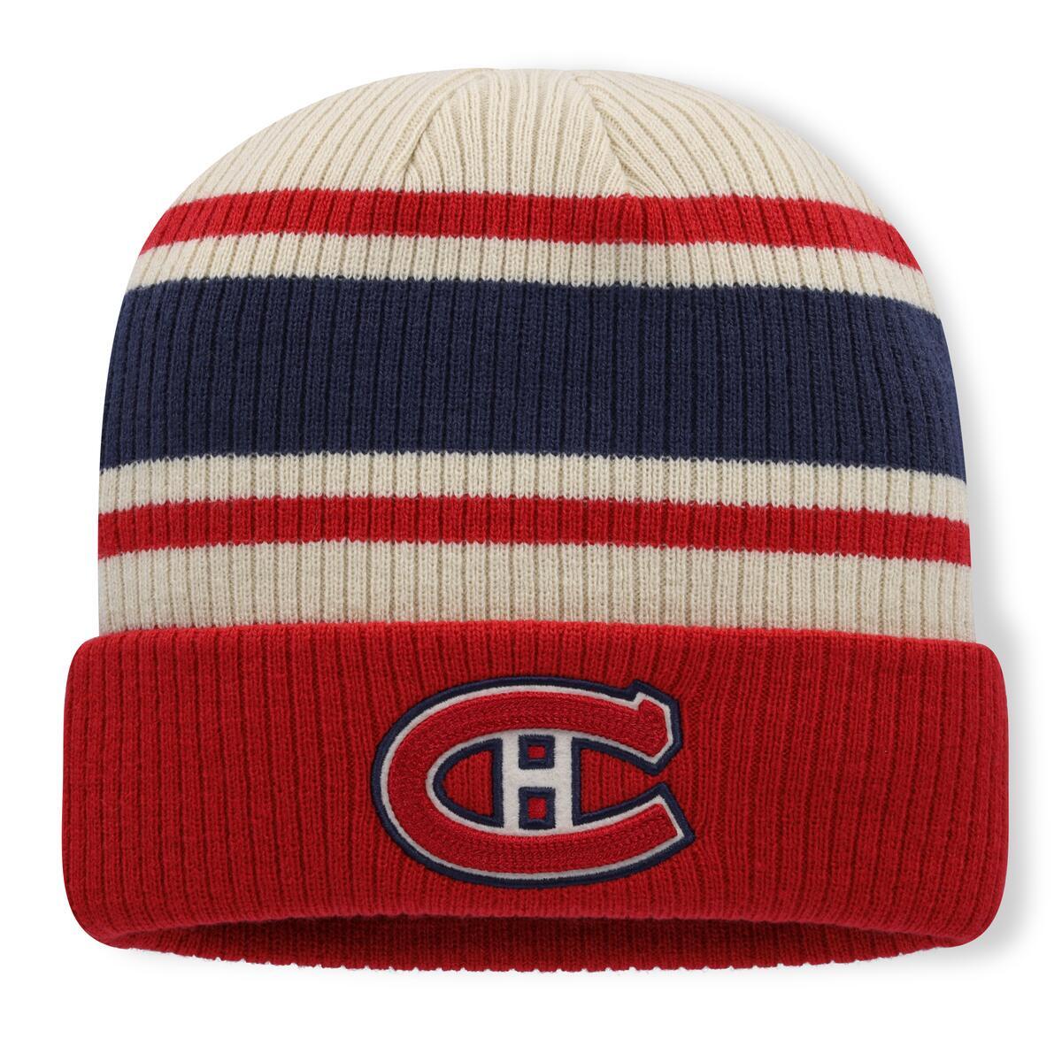 Montreal Canadiens NHL Fanatics Branded Men's Red 2026 Heritage Classic Cuff Knit Beanie Hat