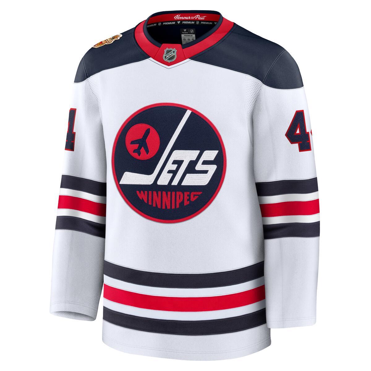 Josh Morrissey Winnipeg Jets NHL Fanatics Branded Men's White 2026 Heritage Classic Premium Jersey