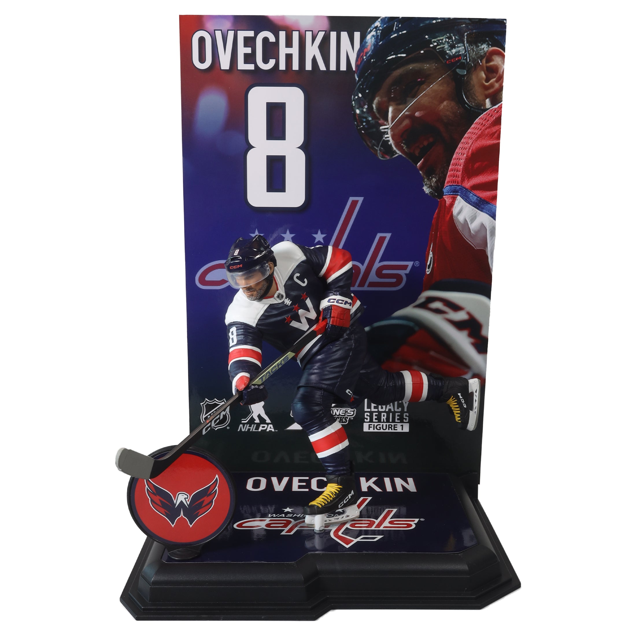 Alexander Ovechkin Washington Capitals NHL McFarlane Toys Alternate Uniform Legacy Series 7" Action Figure