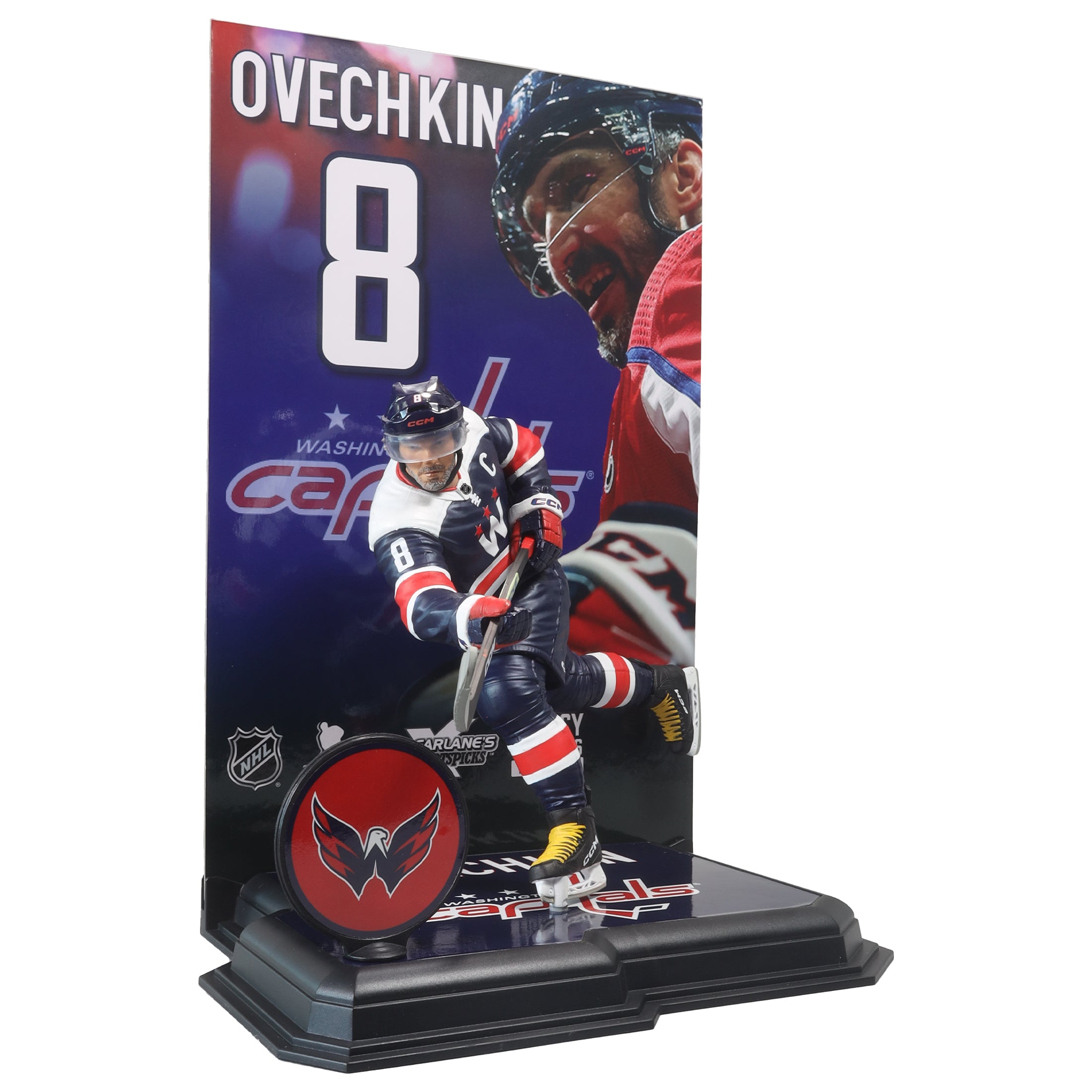 Alexander Ovechkin Washington Capitals NHL McFarlane Toys Alternate Uniform Legacy Series 7" Action Figure
