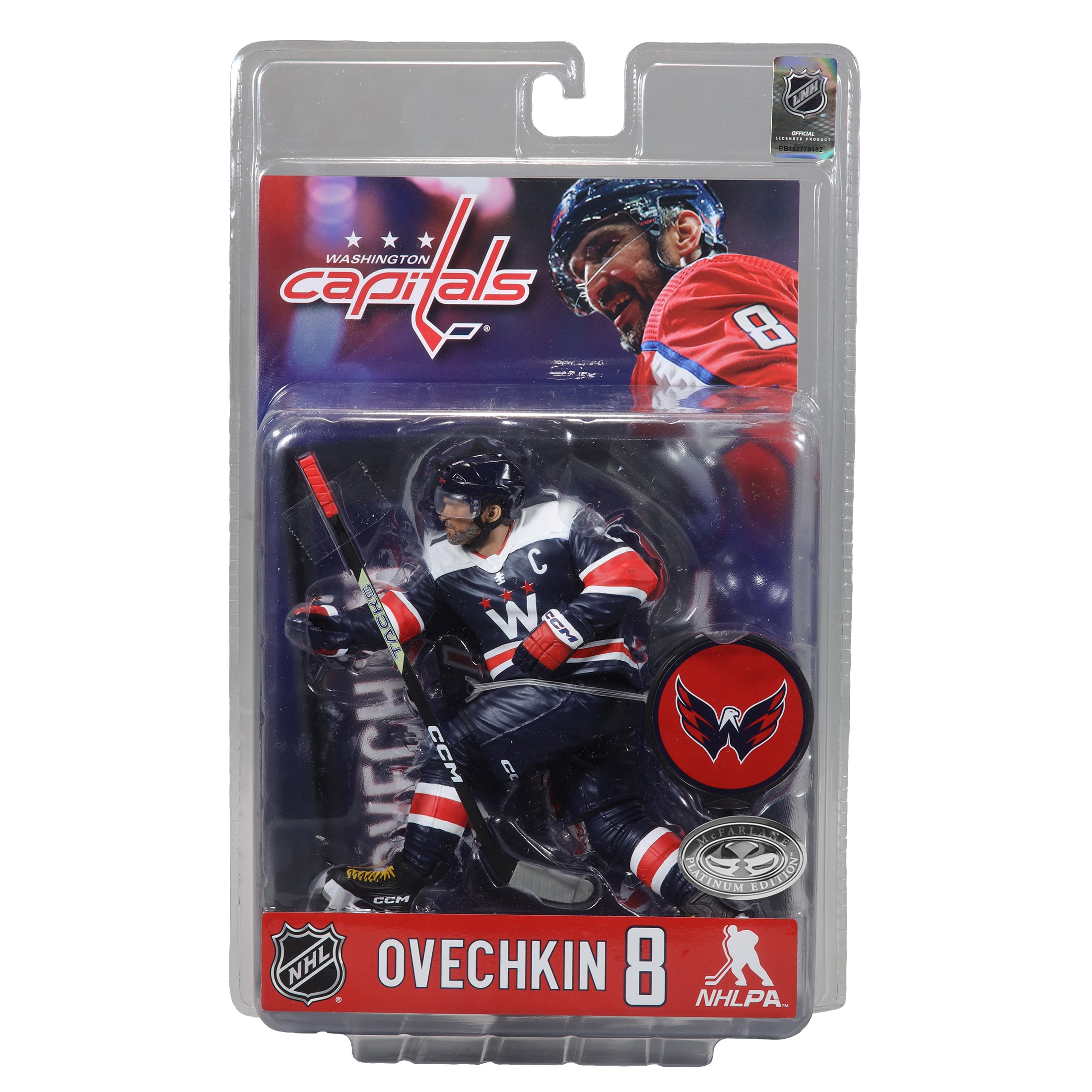 Alexander Ovechkin Washington Capitals NHL McFarlane Toys Alternate Uniform Legacy Series 7" Action Figure