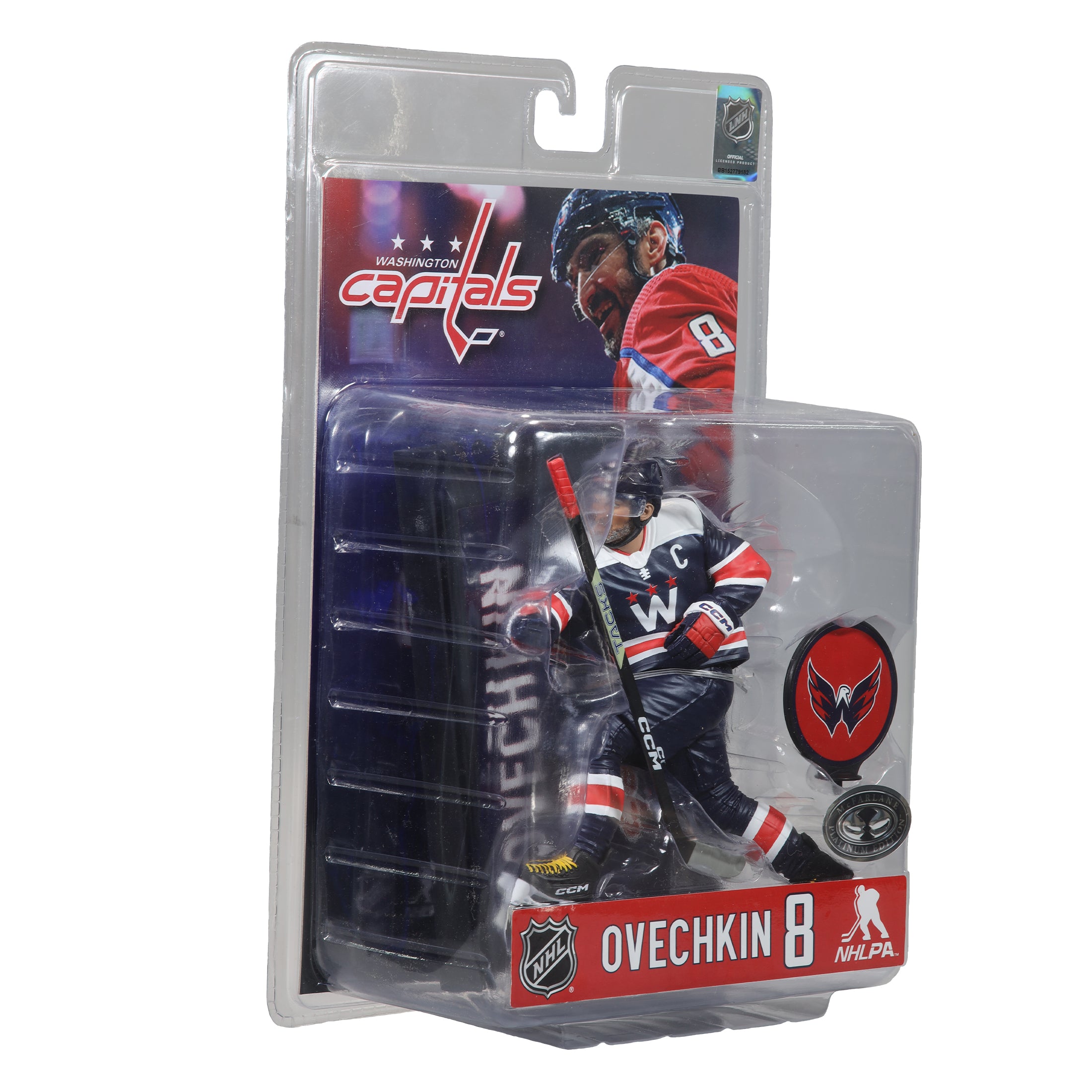 Alexander Ovechkin Washington Capitals NHL McFarlane Toys Alternate Uniform Legacy Series 7" Action Figure