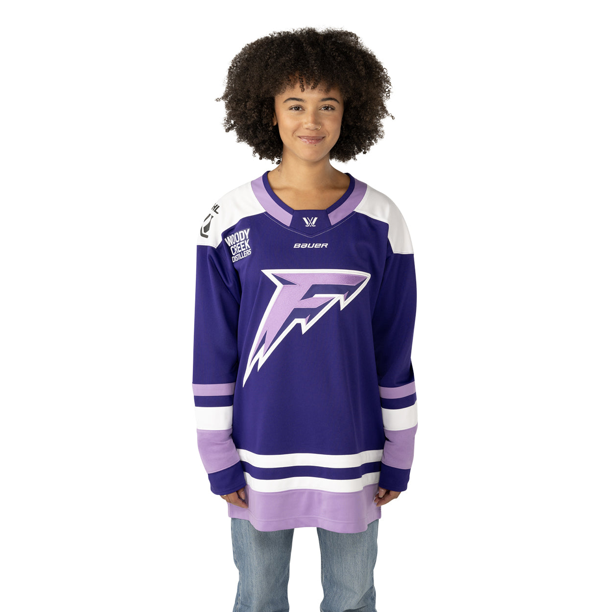 Minnesota Frost PWHL Bauer Unisex Purple Replica Home Jersey
