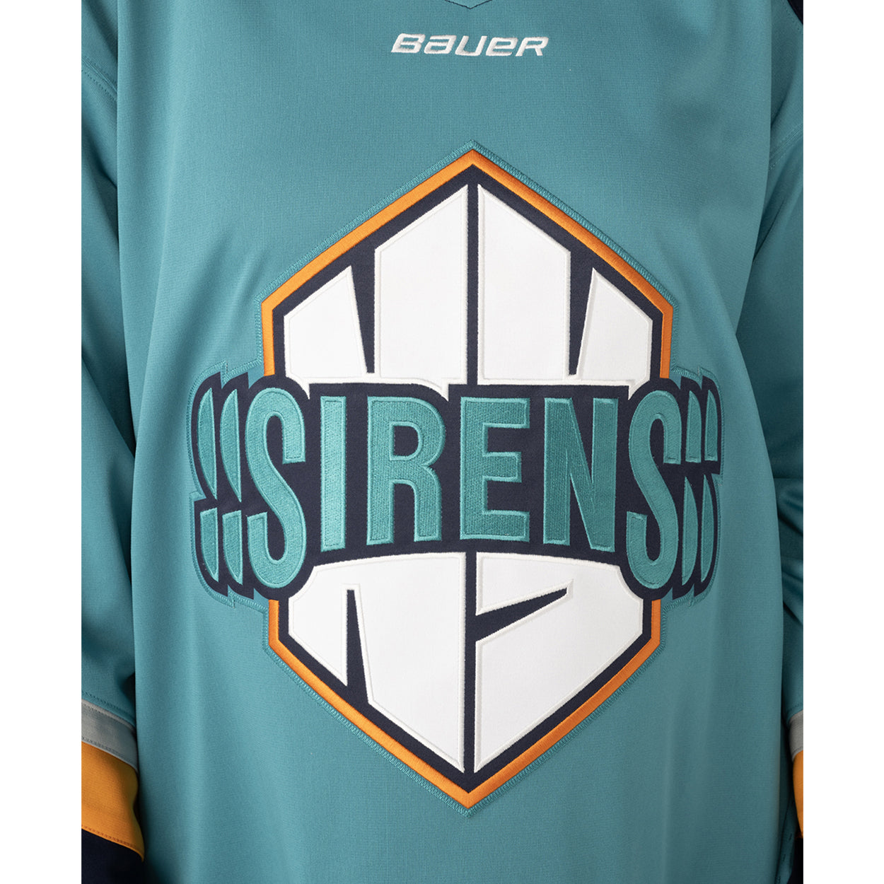 Maillot réplique unisexe cyan PWHL Bauer des New York Sirens