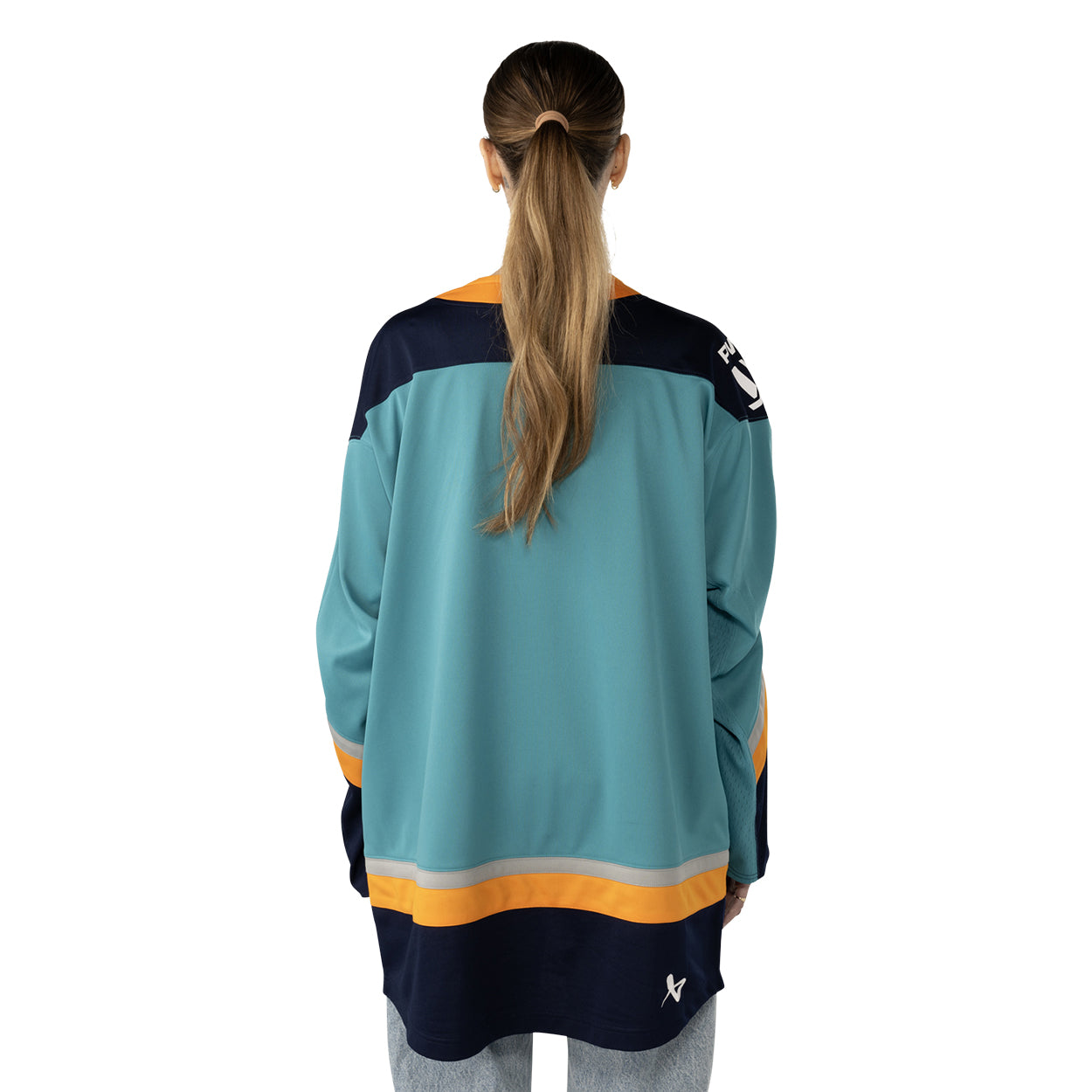 New York Sirens PWHL Bauer Unisex Cyan Replica Jersey
