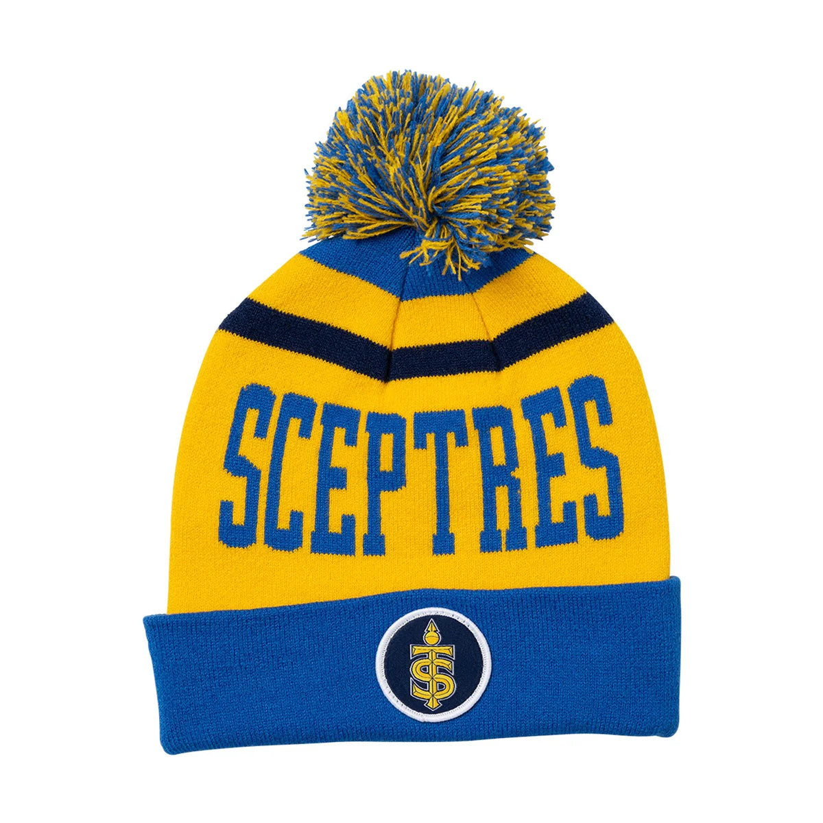 Toronto Sceptres PWHL Bauer Unisexe Royal Patch Knit Cuff Pom