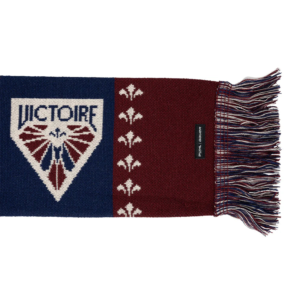 Montreal Victoire PWHL Bauer Unisex Maroon Authentic Team Scarf