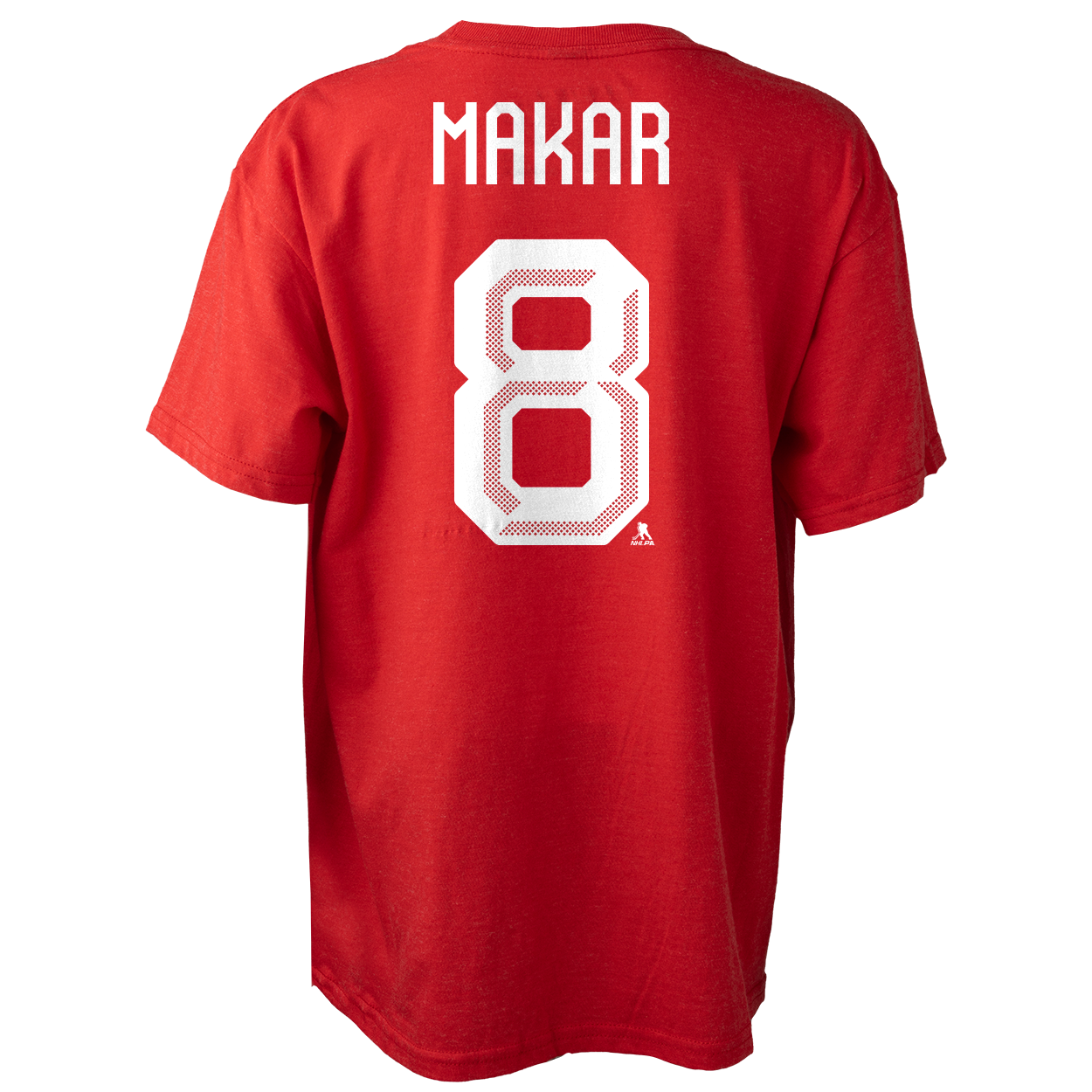 Cale Makar Hockey Canada IIHF Bauer Youth Red Player T-Shirt
