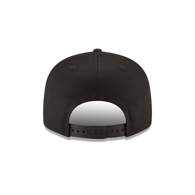 Casquette Snapback basique 9Fifty noire et blanche avec logo MLB Batterman de New Era pour homme