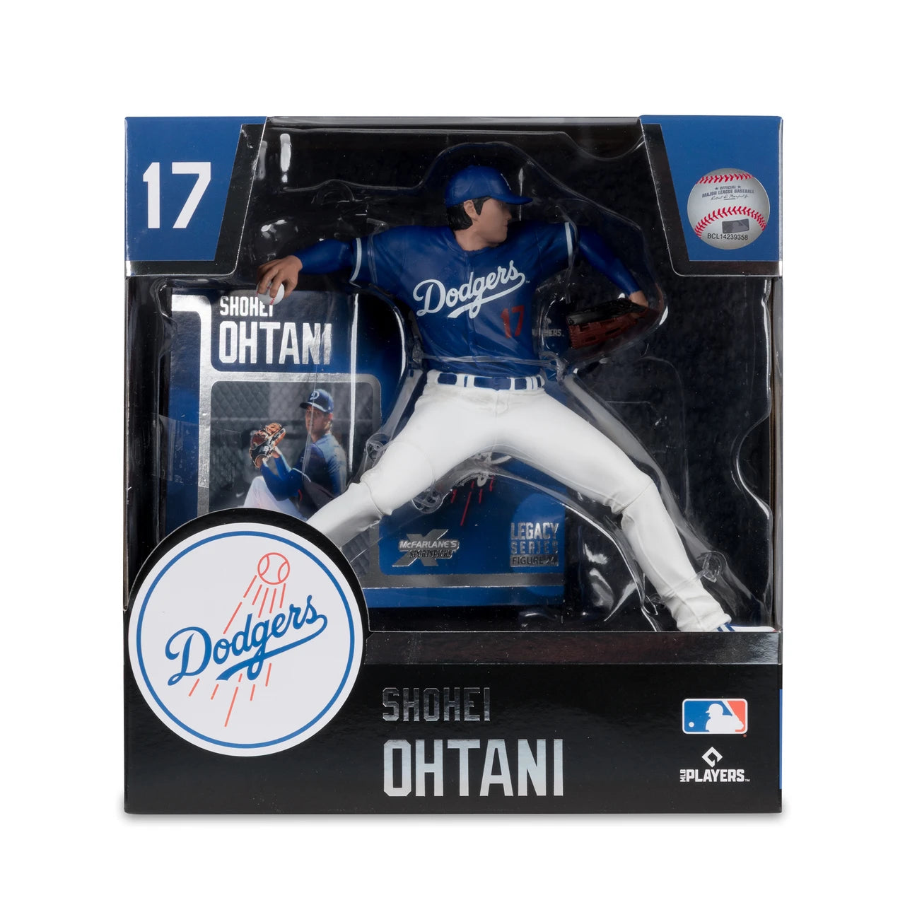 Shohei Ohtani Los Angeles Dodgers MLB McFarlane Sportspick Legacy Series #24 Lanceur Figurine Vinyle 7"