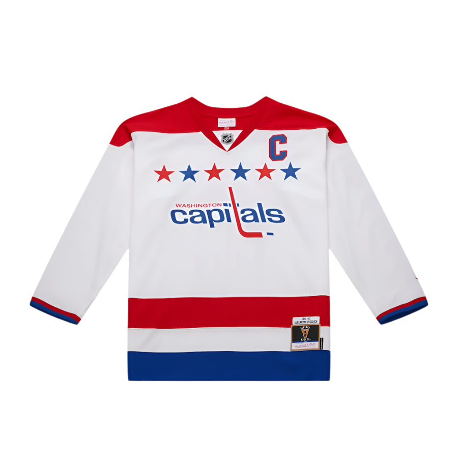 Alexander Ovechkin Washington Capitals NHL Mitchell & Ness Men's White 2012 Power Play Authentic Jersey