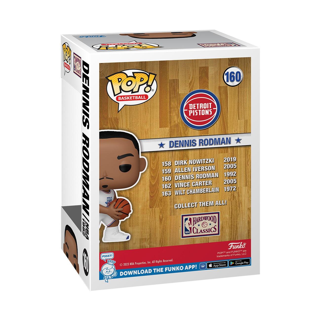 Dennis Rodman NBA Funko POP Legends 1992 All Star Uniform Vinyl Figure