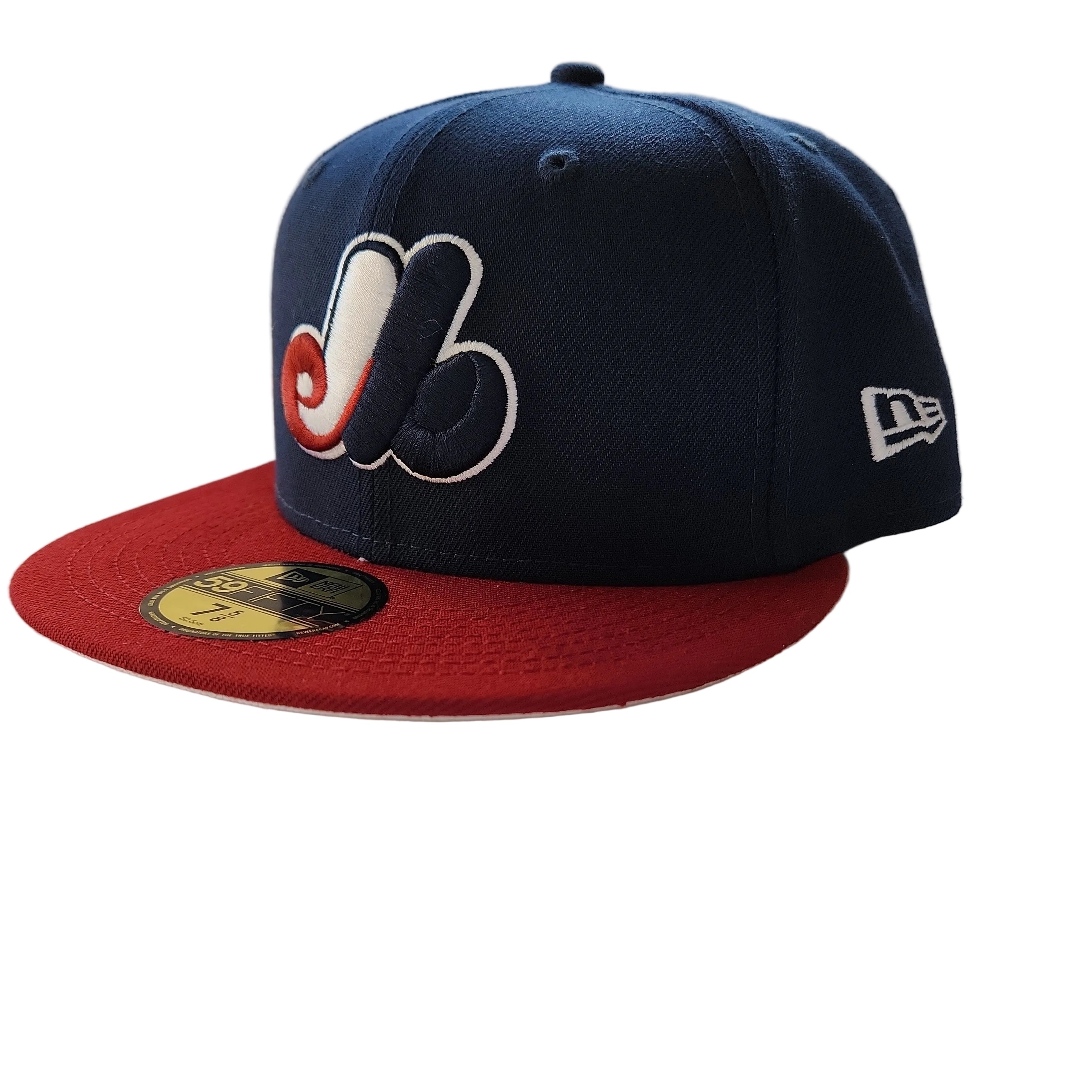 Montreal Expos MLB New Era Men's Navy 59Fifty 1982 All Star Game Cooperstown Fitted Hat