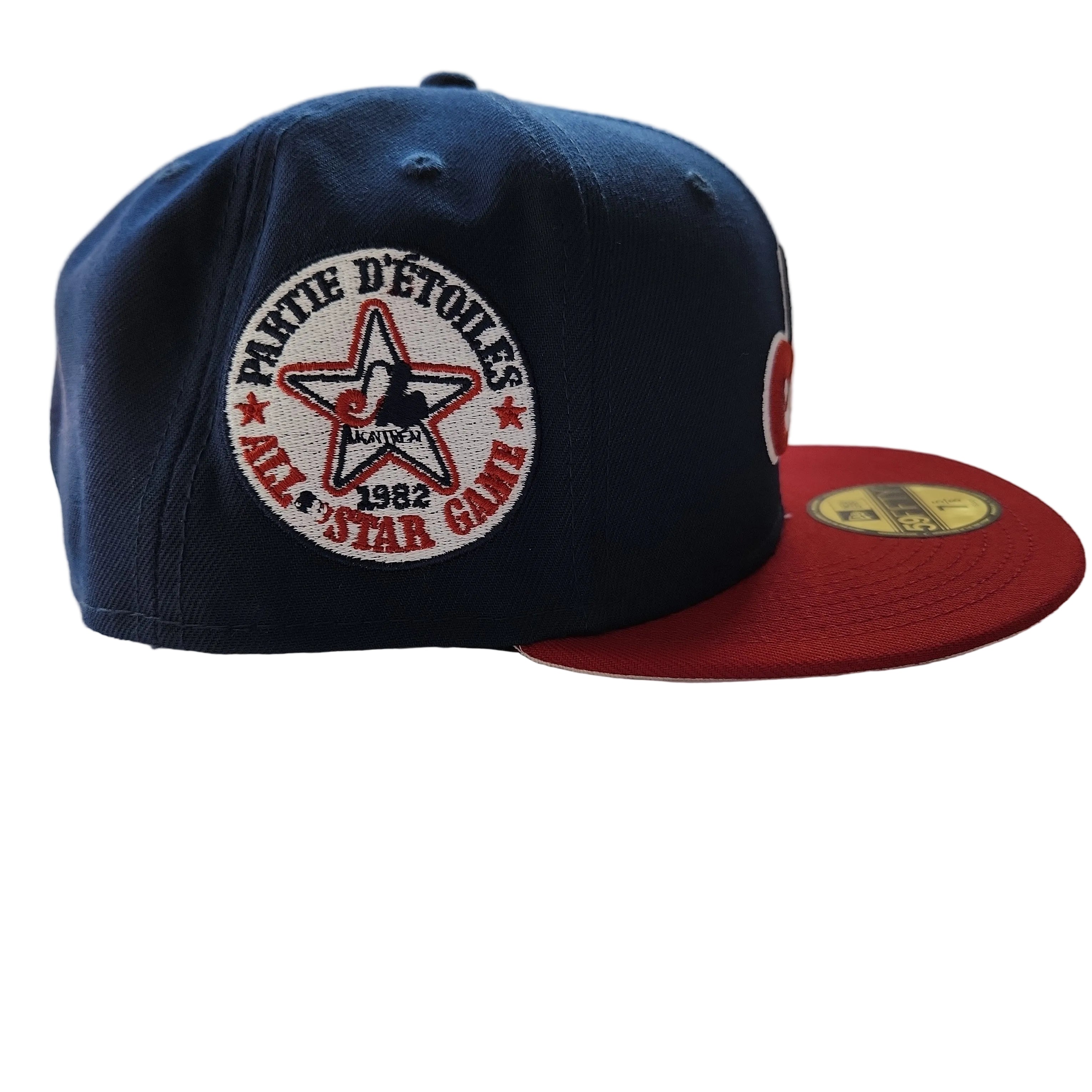 Montreal Expos MLB New Era Men's Navy 59Fifty 1982 All Star Game Cooperstown Fitted Hat