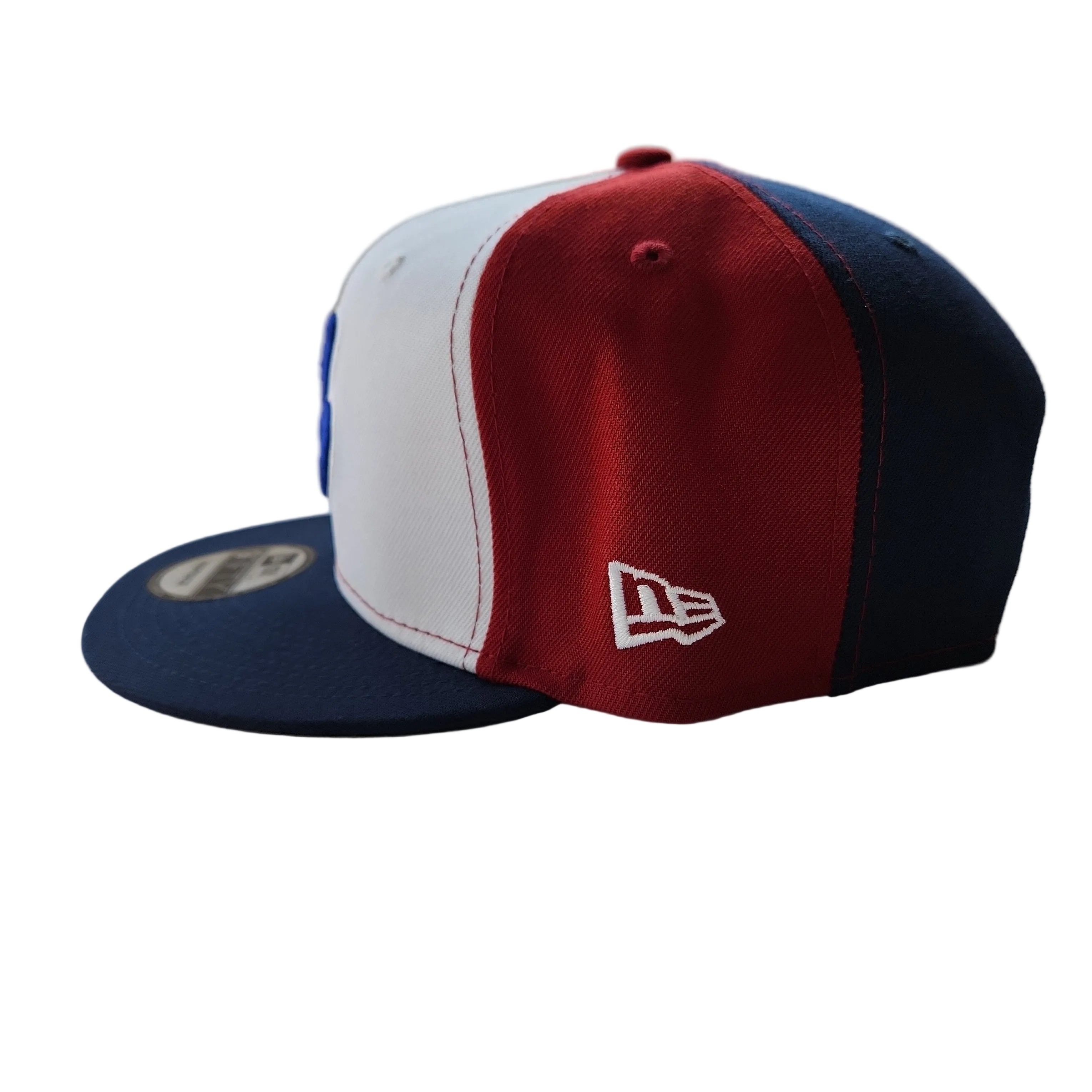 Montreal Expos MLB New Era Men's Tricolor 9Fifty 25th Anniversary Cooperstown Snapback