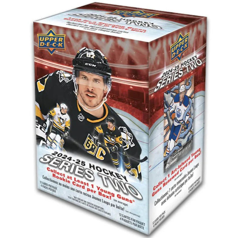 NHL Upper Deck 2024-2025 Hockey Cards Series 2 Blaster