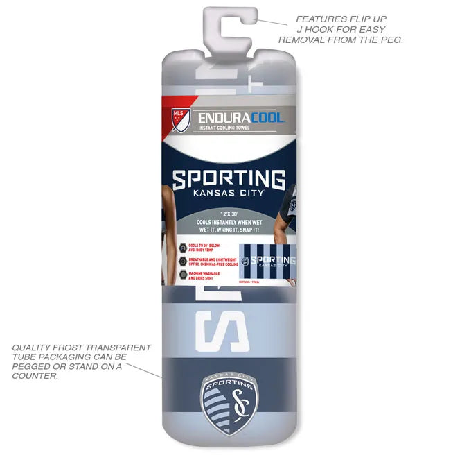 CF Montreal MLS Wincraft Royal Cooling Towel 12" x 30"