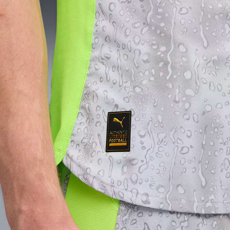 Manchester City EPL Puma Men's Grey 2025/26 Authentic Third Jersey with Box