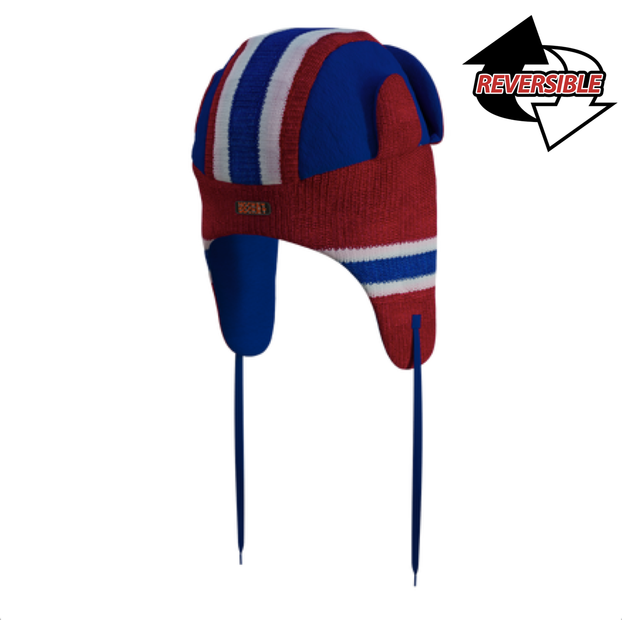 Casquette de baseball réversible rouge pour homme des Canadiens de Montréal de la LNH