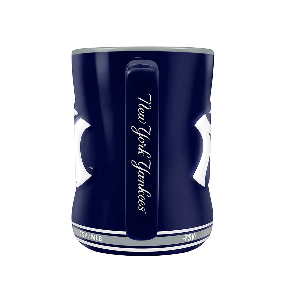 New York Yankees MLB Inglasco 14oz Team Crest Sculpted Mug