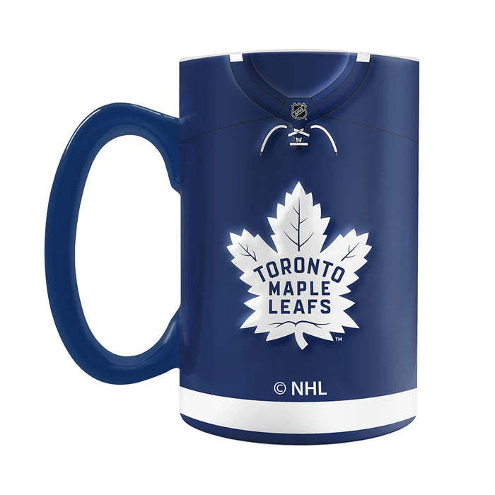 Mug sculpté de 59 cl (20 oz) à l'effigie des Maple Leafs de Toronto (NHL TSV)