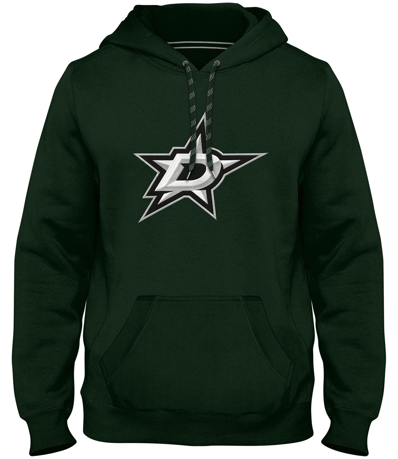 Dallas Stars NHL Bulletin Men's Forest Green Express Twill Logo Hoodie