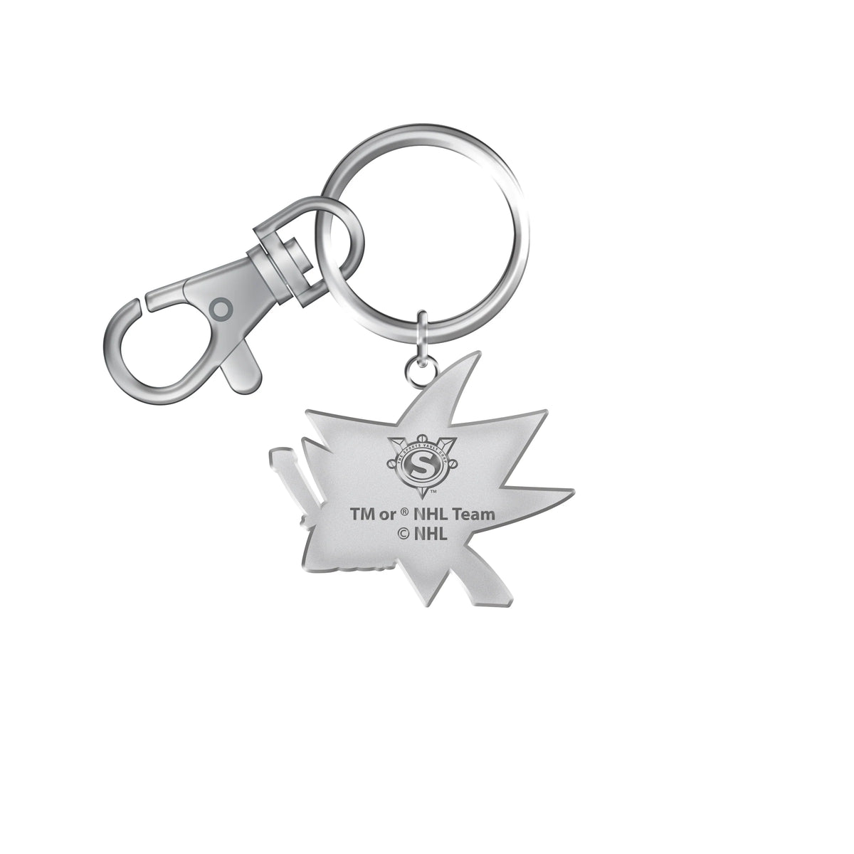 San Jose Sharks NHL TSV Team Logo Keychain