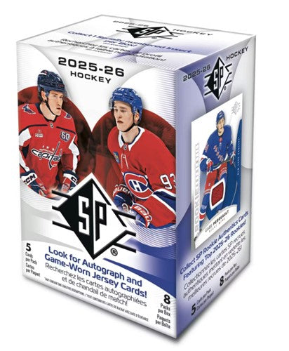 NHL Upper Deck SP 2025-2026 Hockey Cards Blaster Box Trading Cards