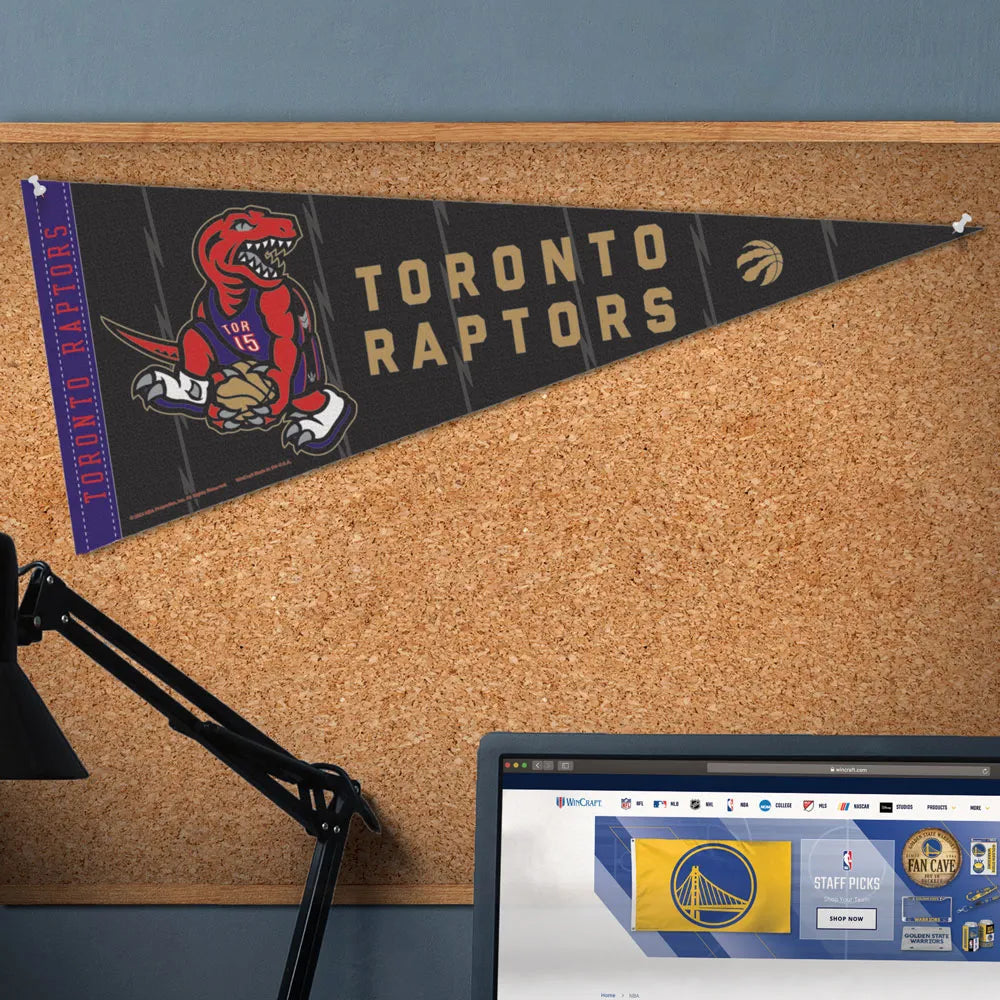 Toronto Raptors NBA WinCraft 12"x30" City Edition Premium Pennant