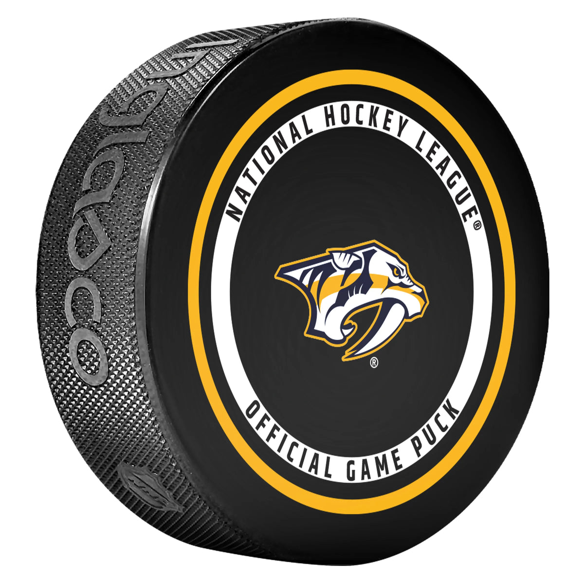 Nashville Predators NHL Inglasco 2026-27 Officially Licensed Game Hockey Puck