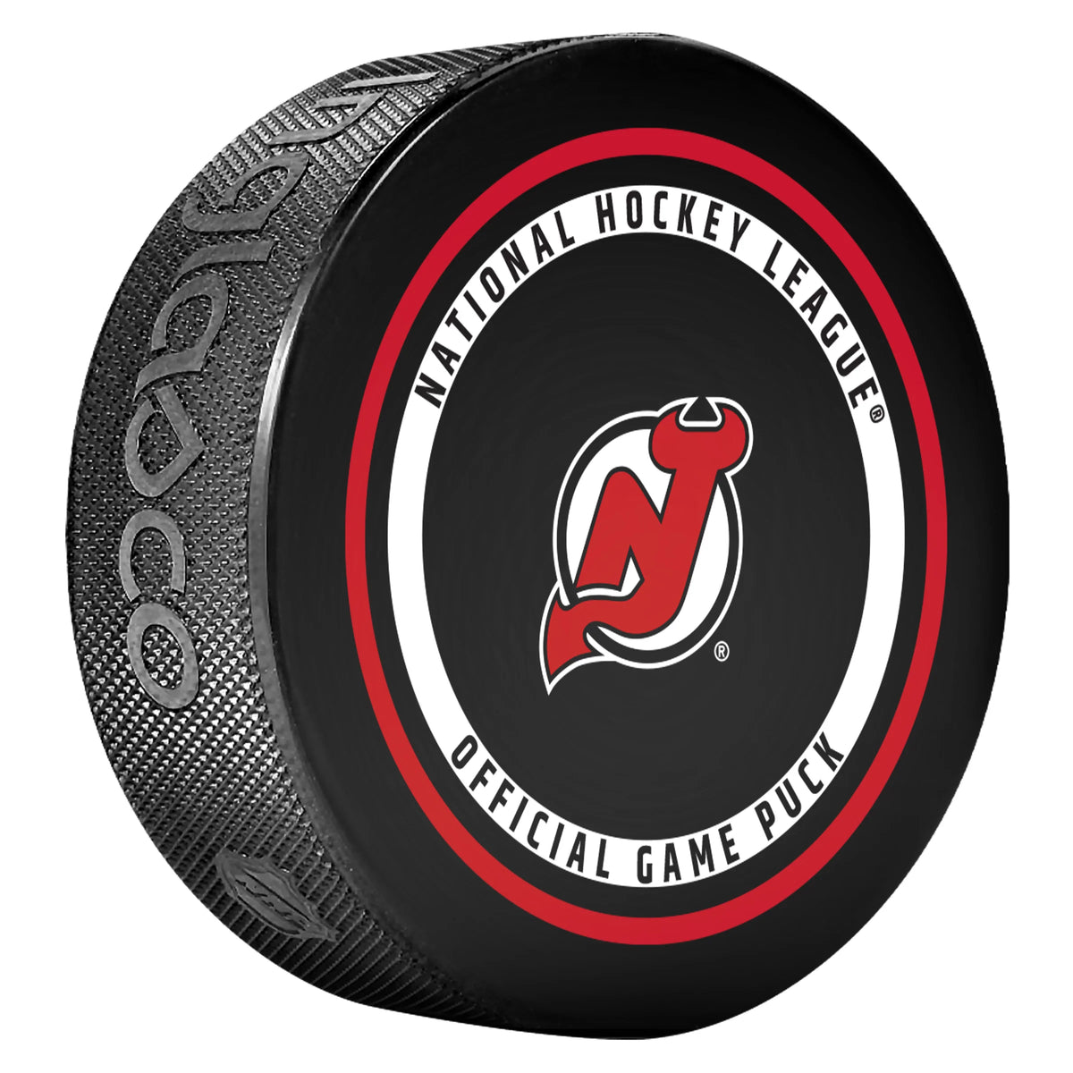 New Jersey Devils NHL Inglasco 2026-27 Officially Licensed Game Hockey Puck