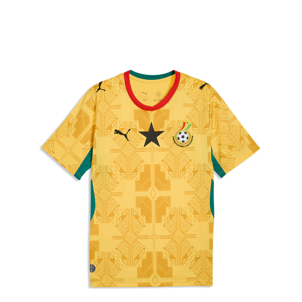 Ghana National Team FIFA Puma Men's Yellow 2026 Away Replica Jersey