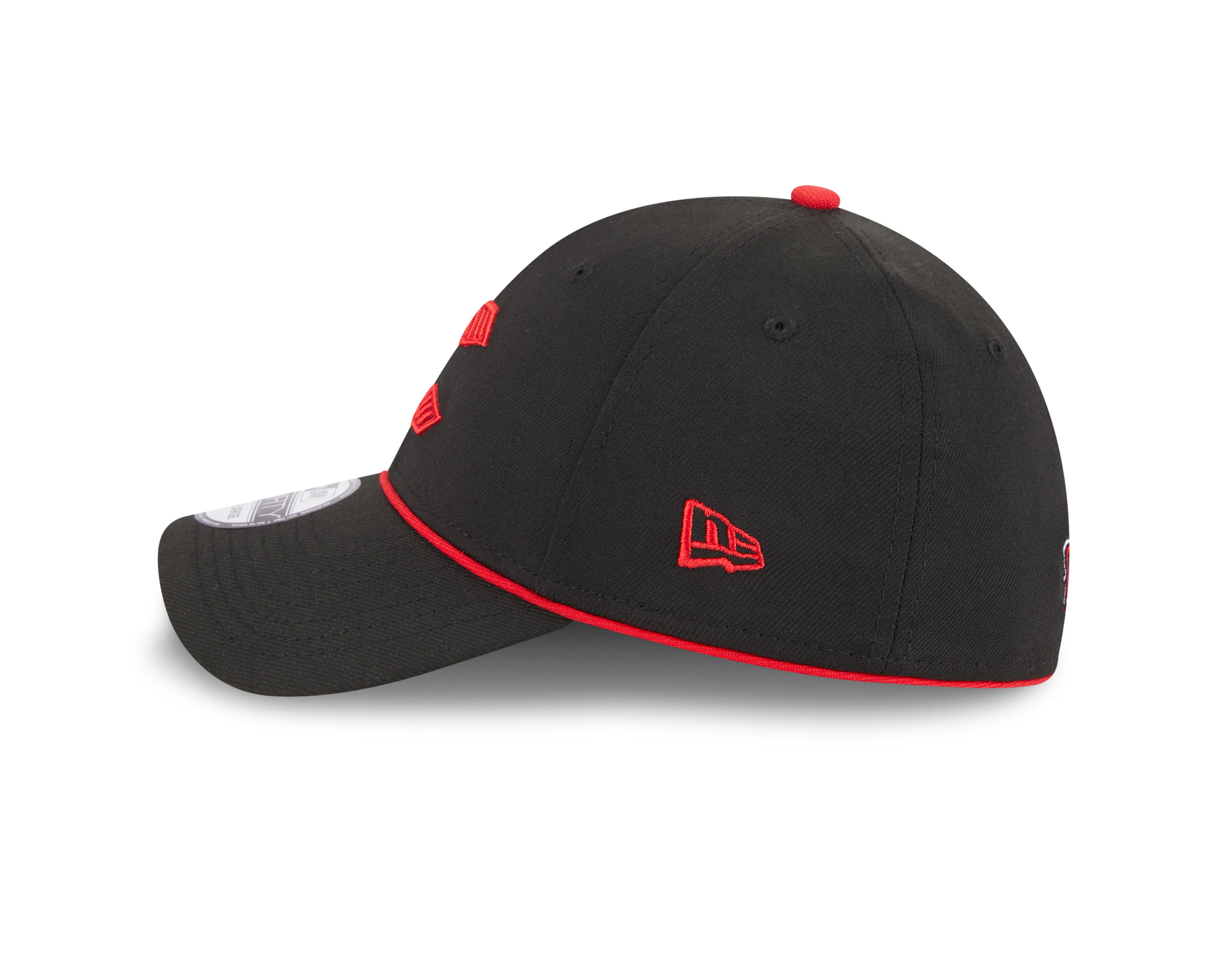 Casquette extensible City Connect 39Thirty 2023 noire des Reds de Cincinnati MLB New Era pour homme