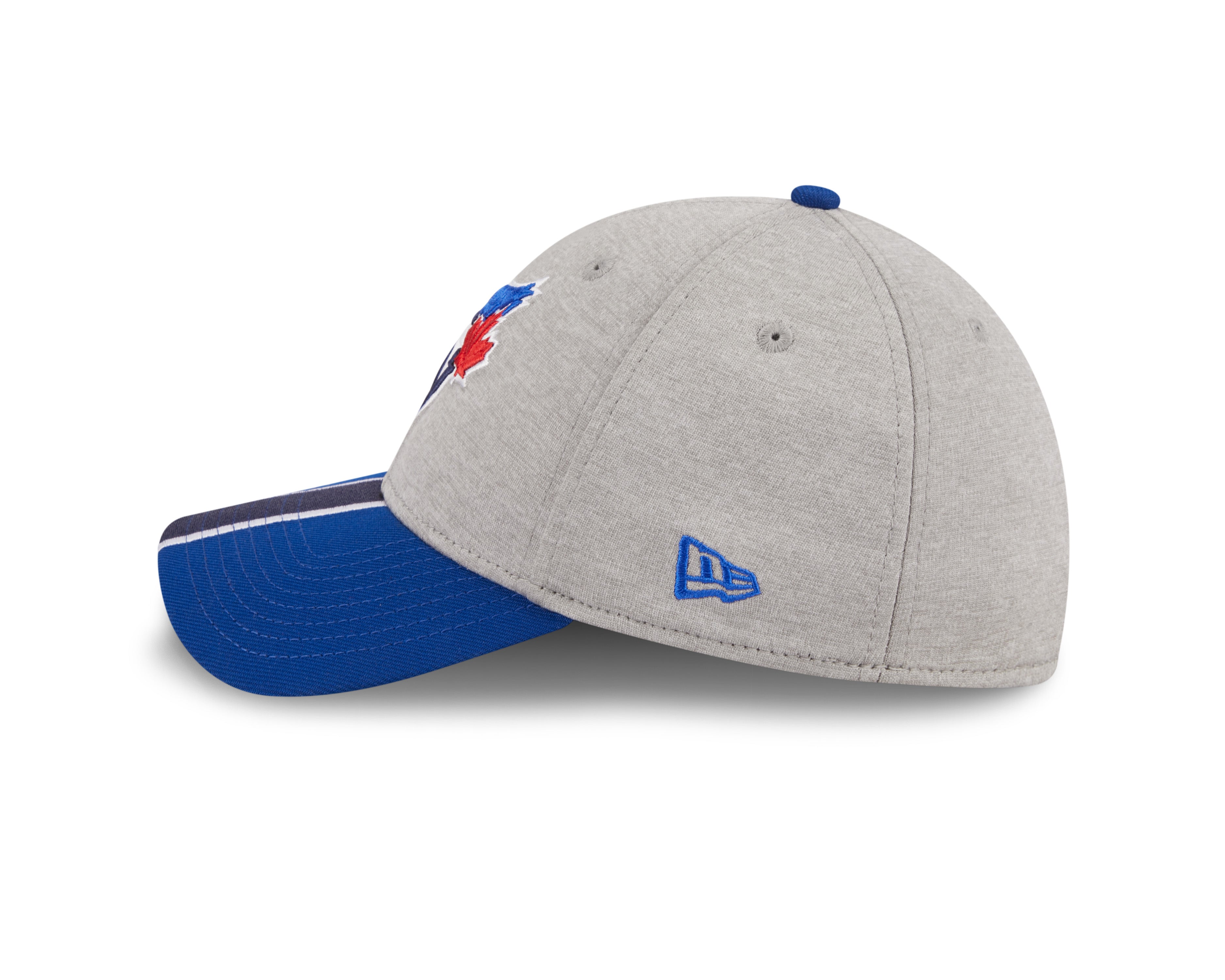 Casquette extensible bleu marine 39Thirty Stripe E3 MLB New Era des Blue Jays de Toronto pour hommes