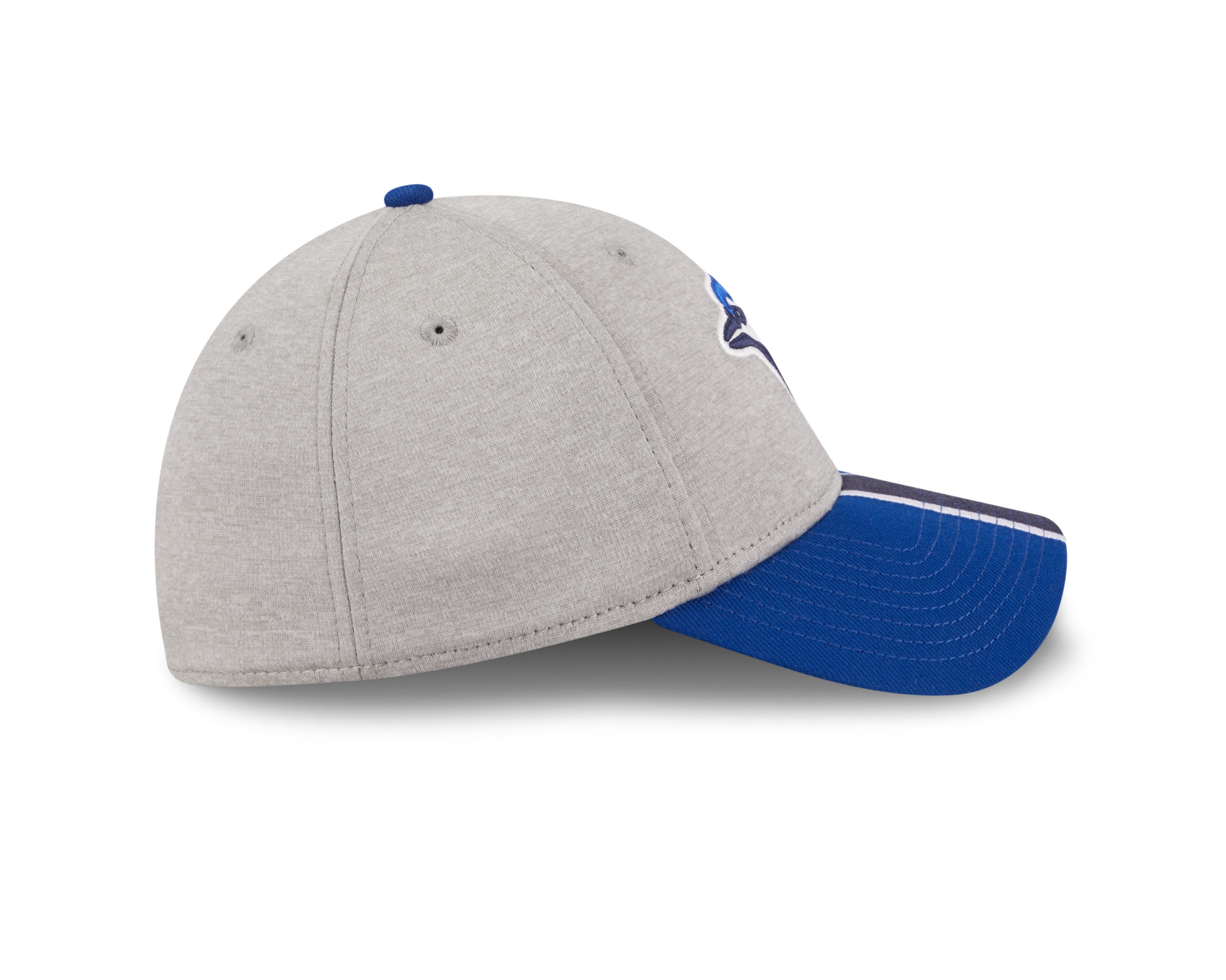Casquette extensible bleu marine 39Thirty Stripe E3 MLB New Era des Blue Jays de Toronto pour hommes