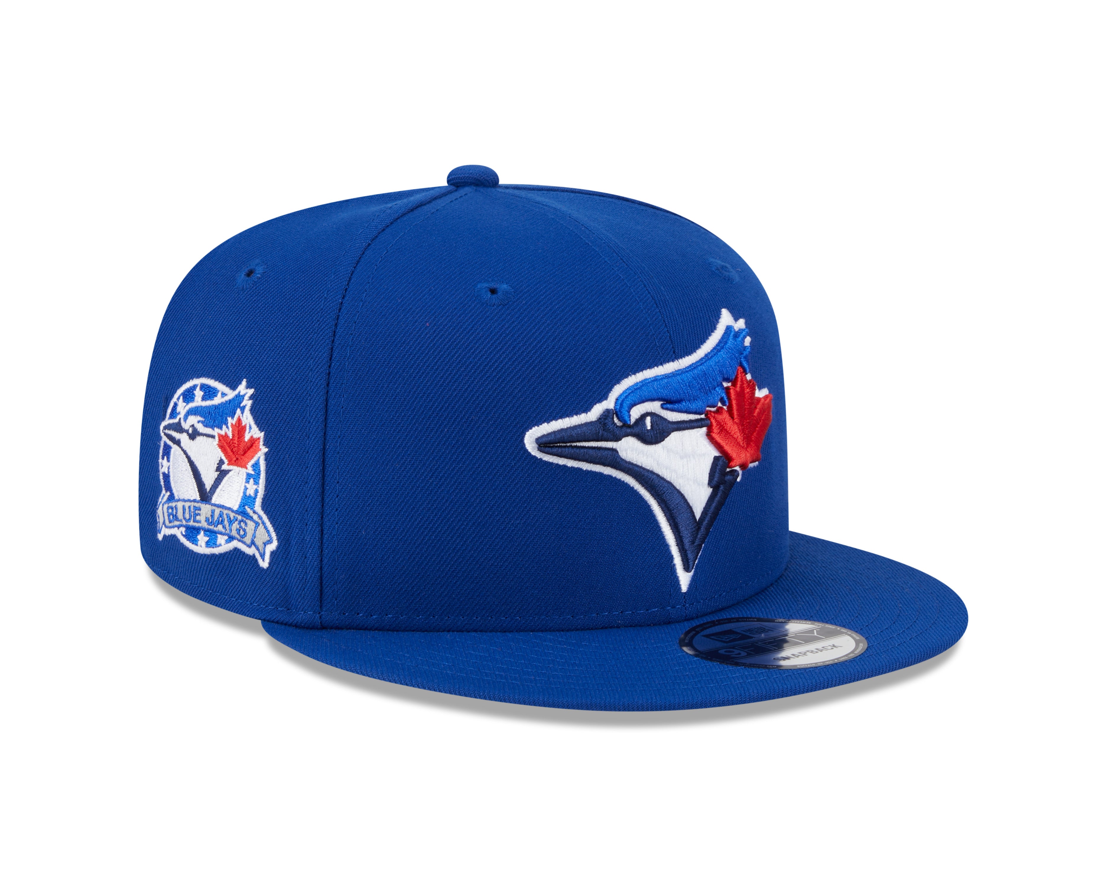 Toronto Blue Jays MLB New Era Men's Royal 9Fifty Two Patch Snapback