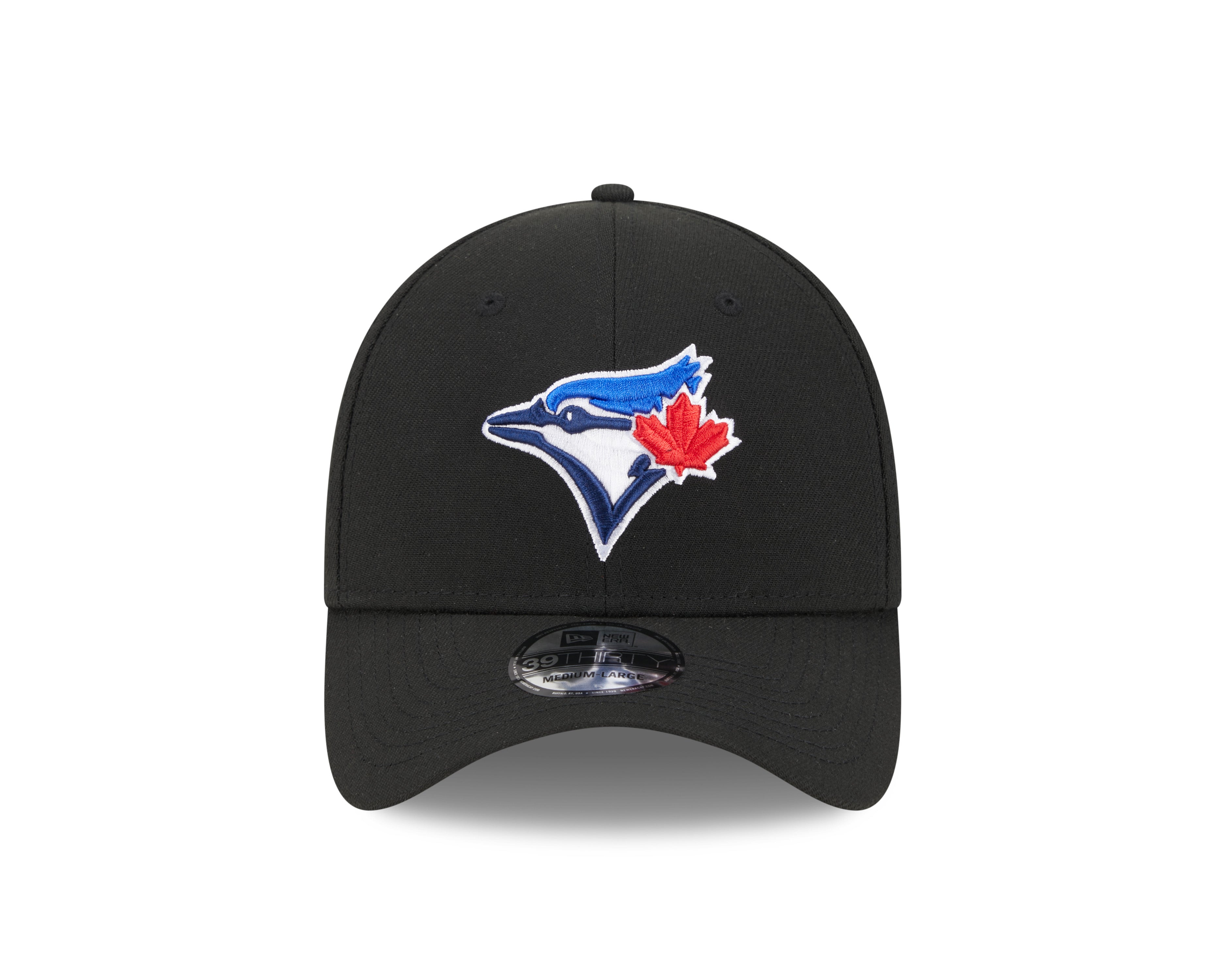 Casquette extensible classique noire 39Thirty Team MLB New Era des Blue Jays de Toronto pour hommes