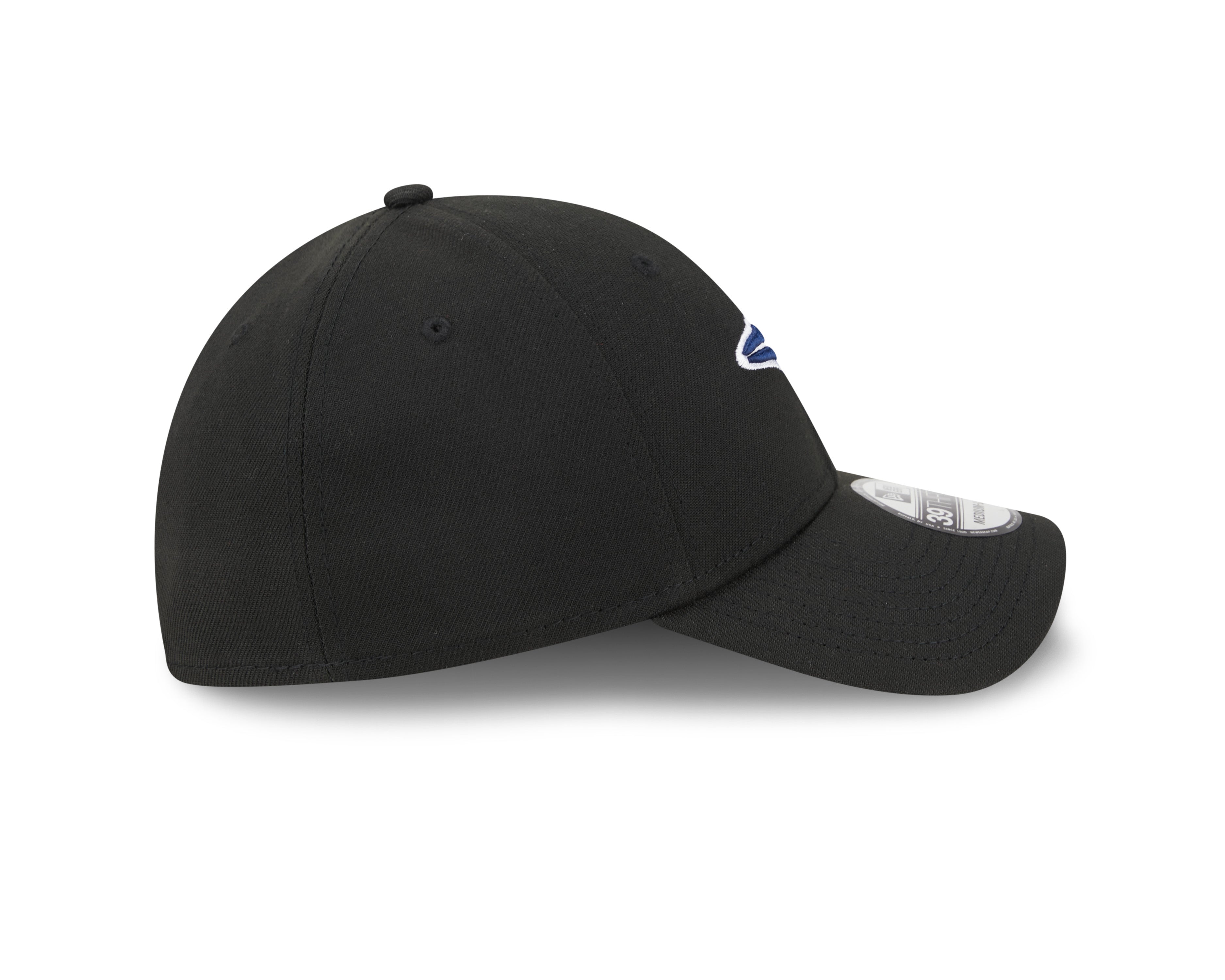 Casquette extensible classique noire 39Thirty Team MLB New Era des Blue Jays de Toronto pour hommes