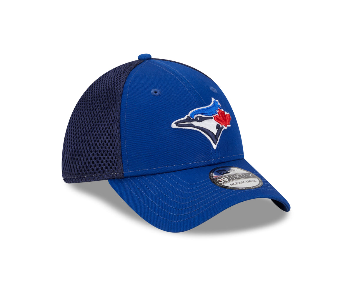 Toronto Blue Jays MLB New Era Men's Royal/Navy 39Thirty Neo Stretch Fit Hat