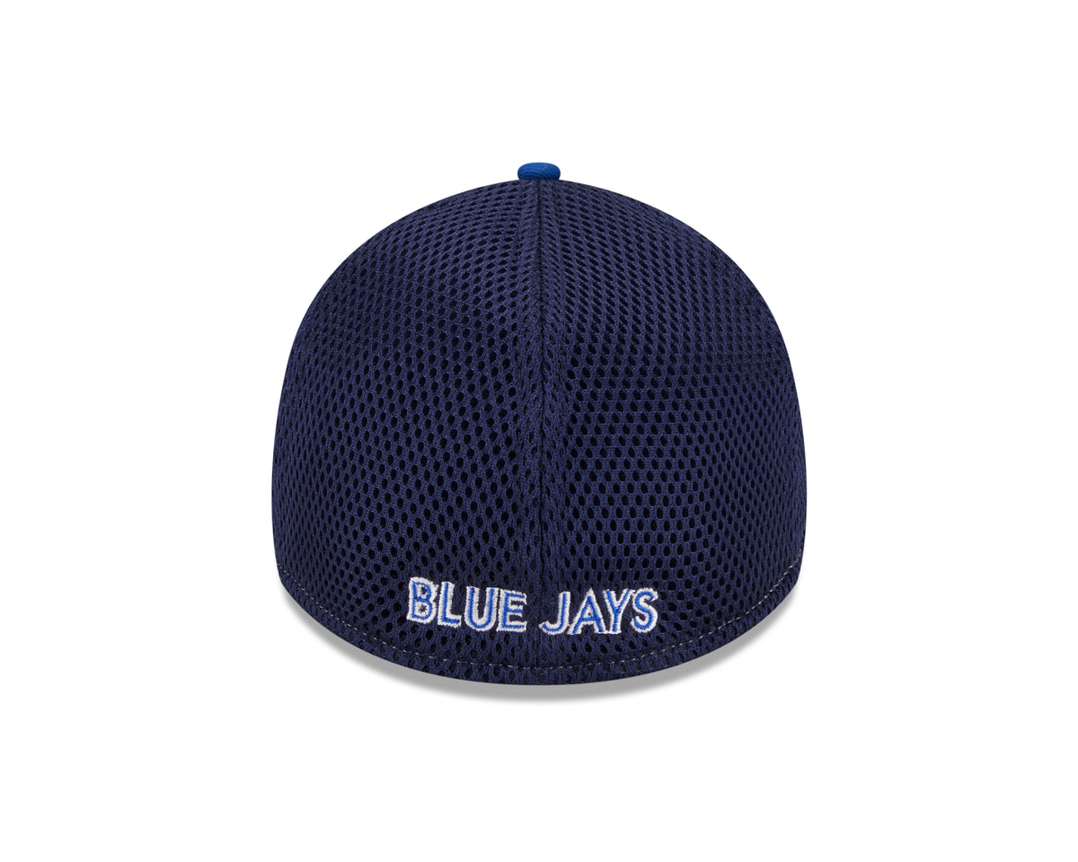 Toronto Blue Jays MLB New Era Men's Royal/Navy 39Thirty Neo Stretch Fit Hat