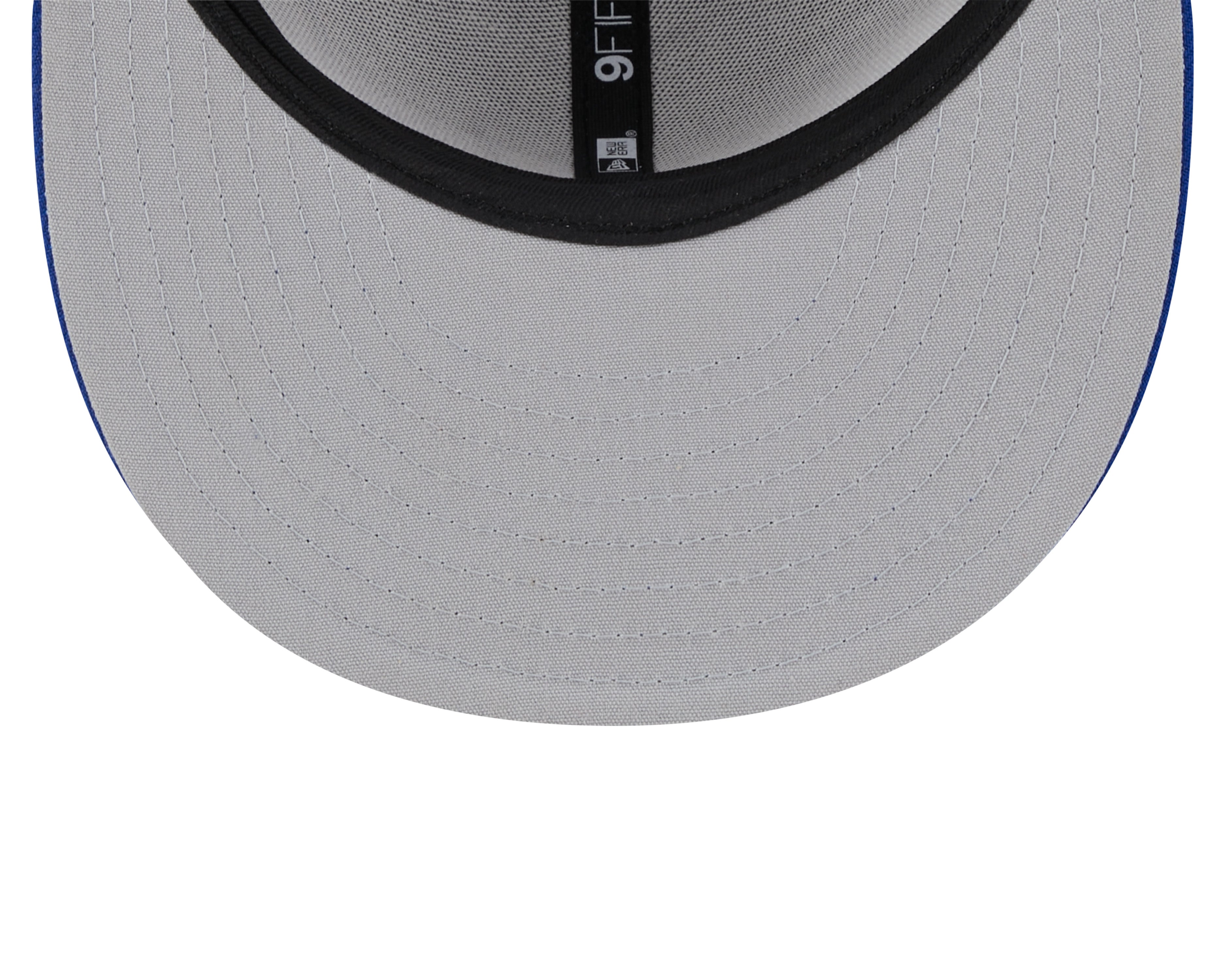 Casquette Snapback d'entraînement au bâton New Era 9Fifty 2025 pour homme MLB New York Mets Gris/Bleu royal