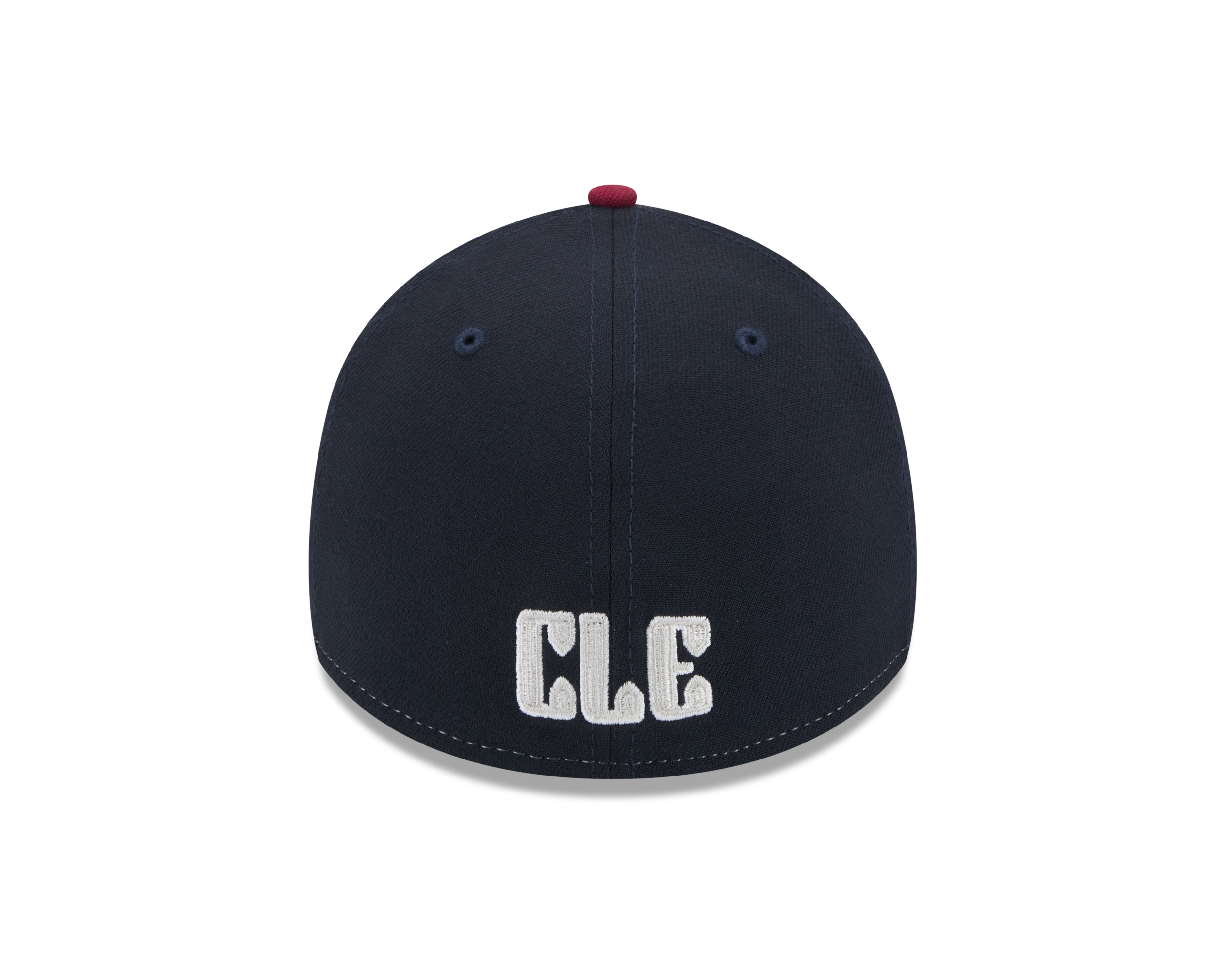 Cleveland Guardians MLB New Era Men's Beige/Navy/Red 39Thirty 2024 City Connect Stretch Fit Hat