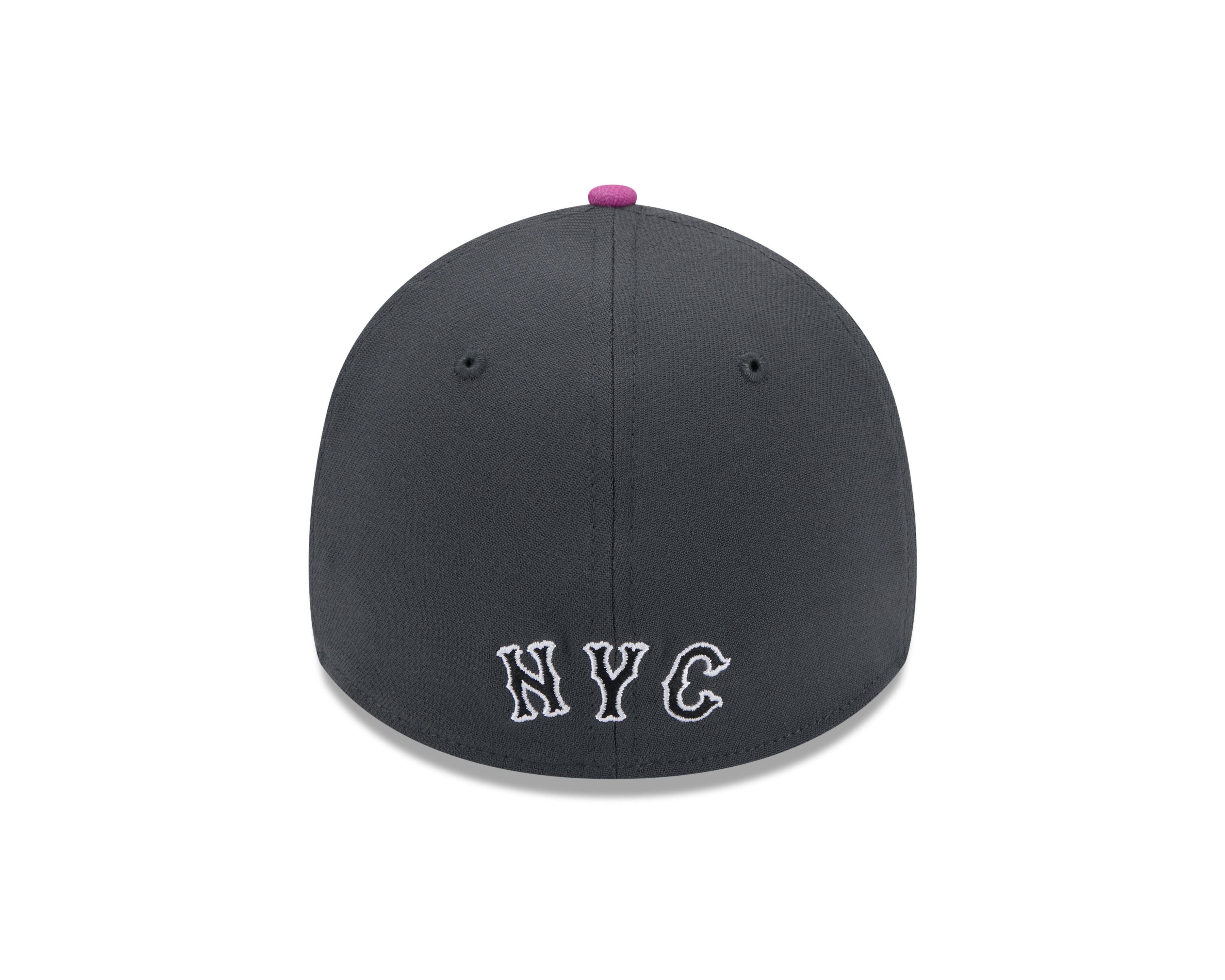 New York Mets MLB New Era Men's Grey 39Thirty 2024 City Connect Stretch Fit Hat