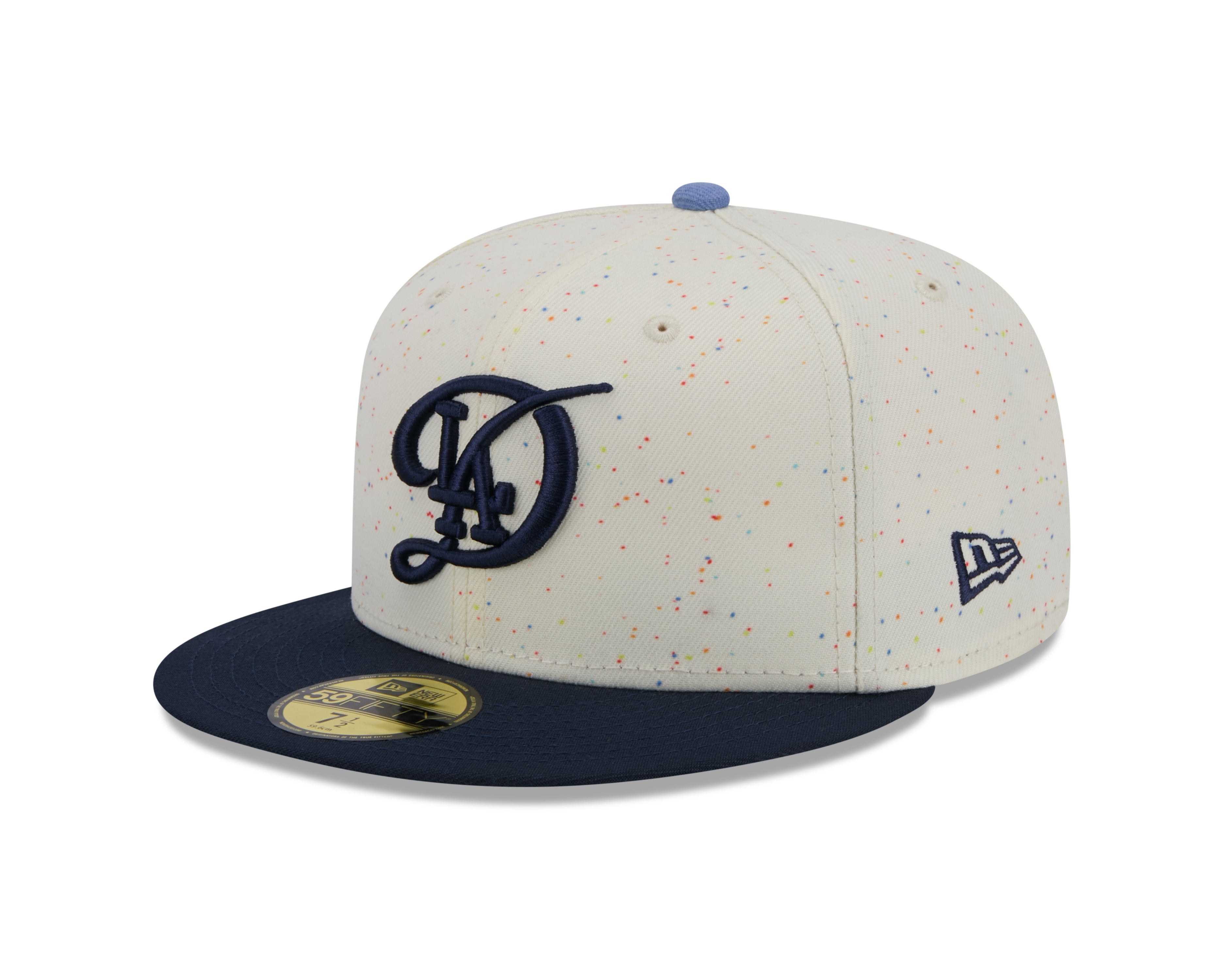 Los Angeles Dodgers MLB New Era Beige/Black 59Fifty 2024 City Connect Fitted Hat