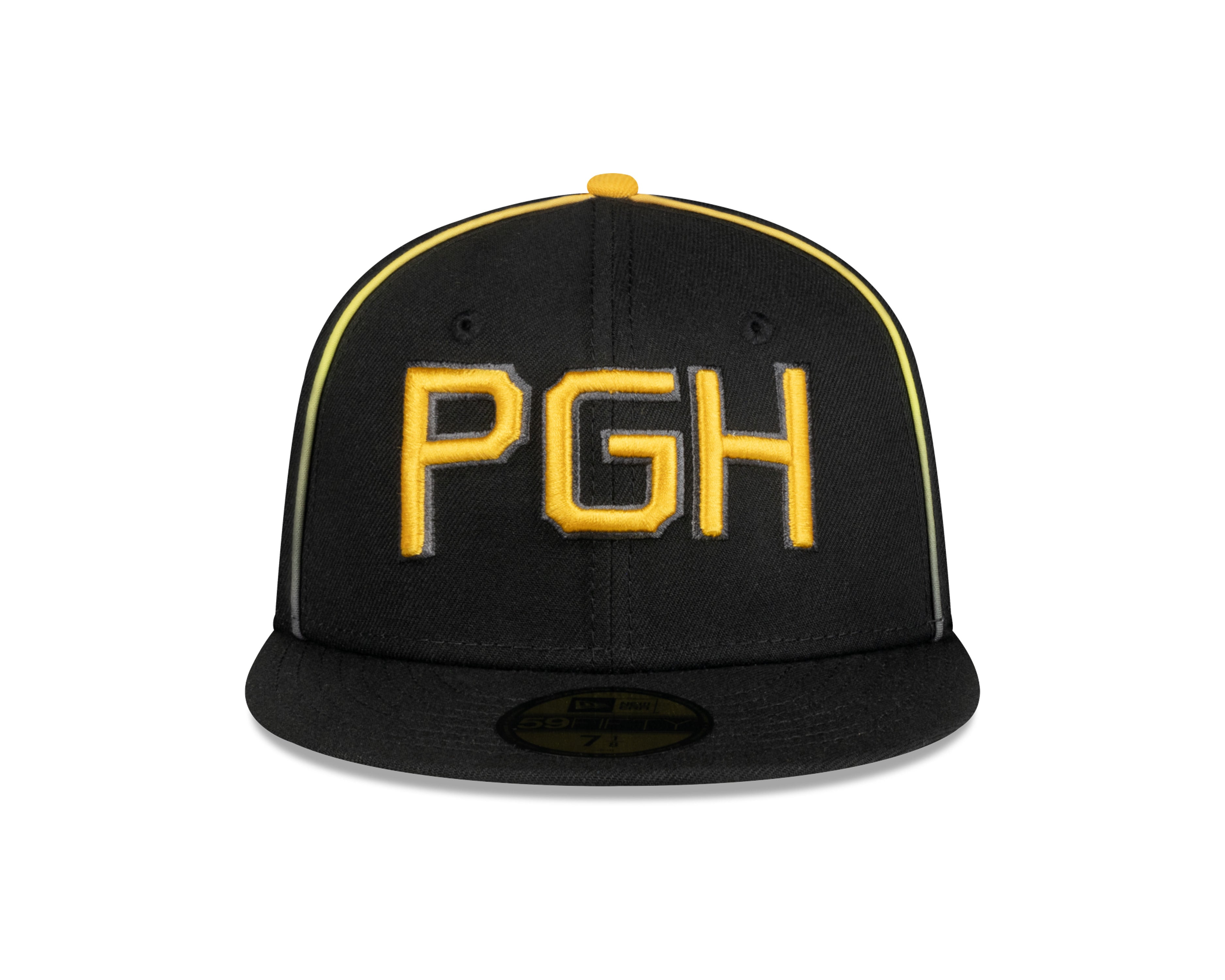 Casquette ajustée noire 59Fifty 2023 City Connect des Pirates de Pittsburgh MLB New Era pour homme