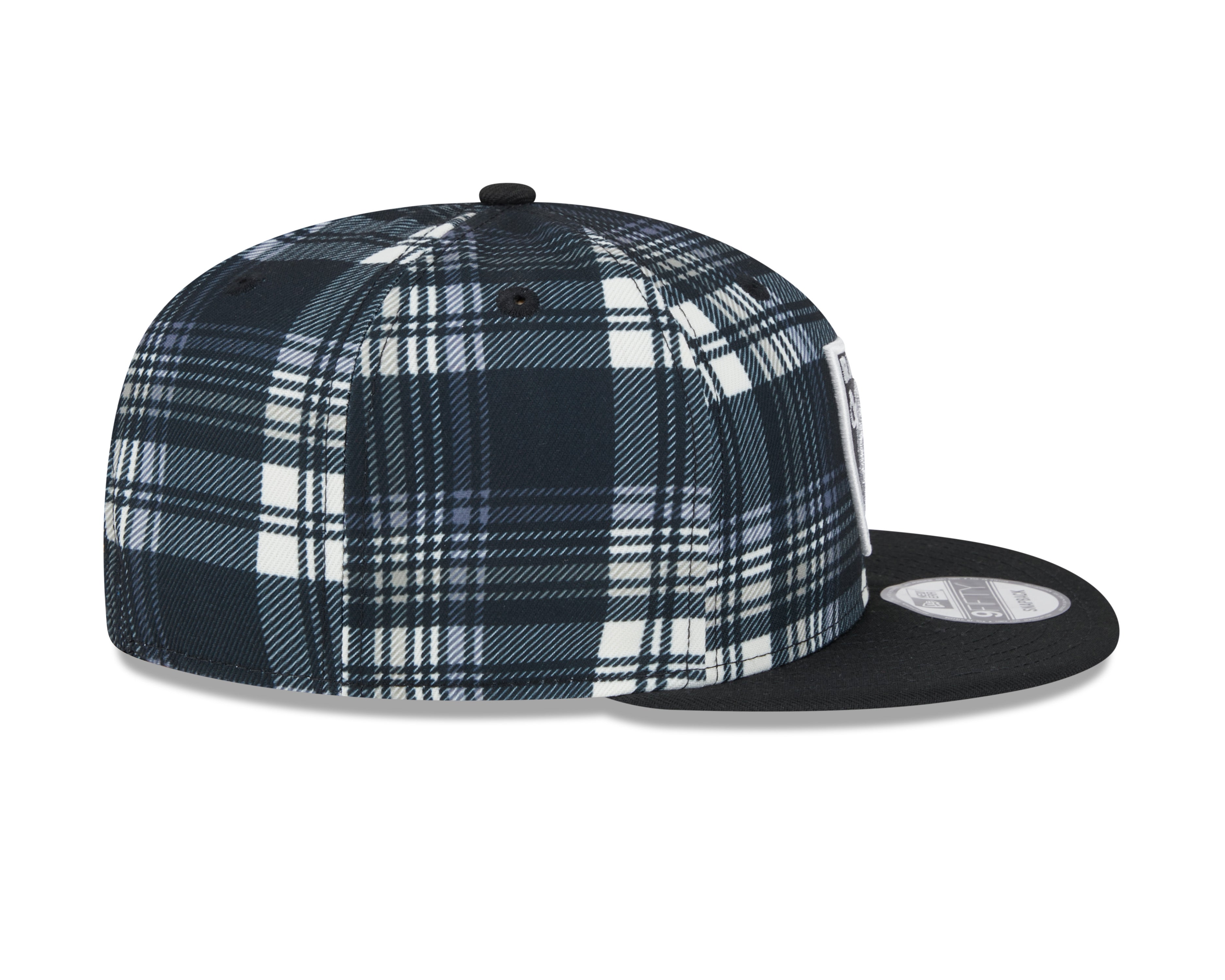 Las Vegas Raiders NFL New Era Snapback 9Fifty Sideline noir pour hommes