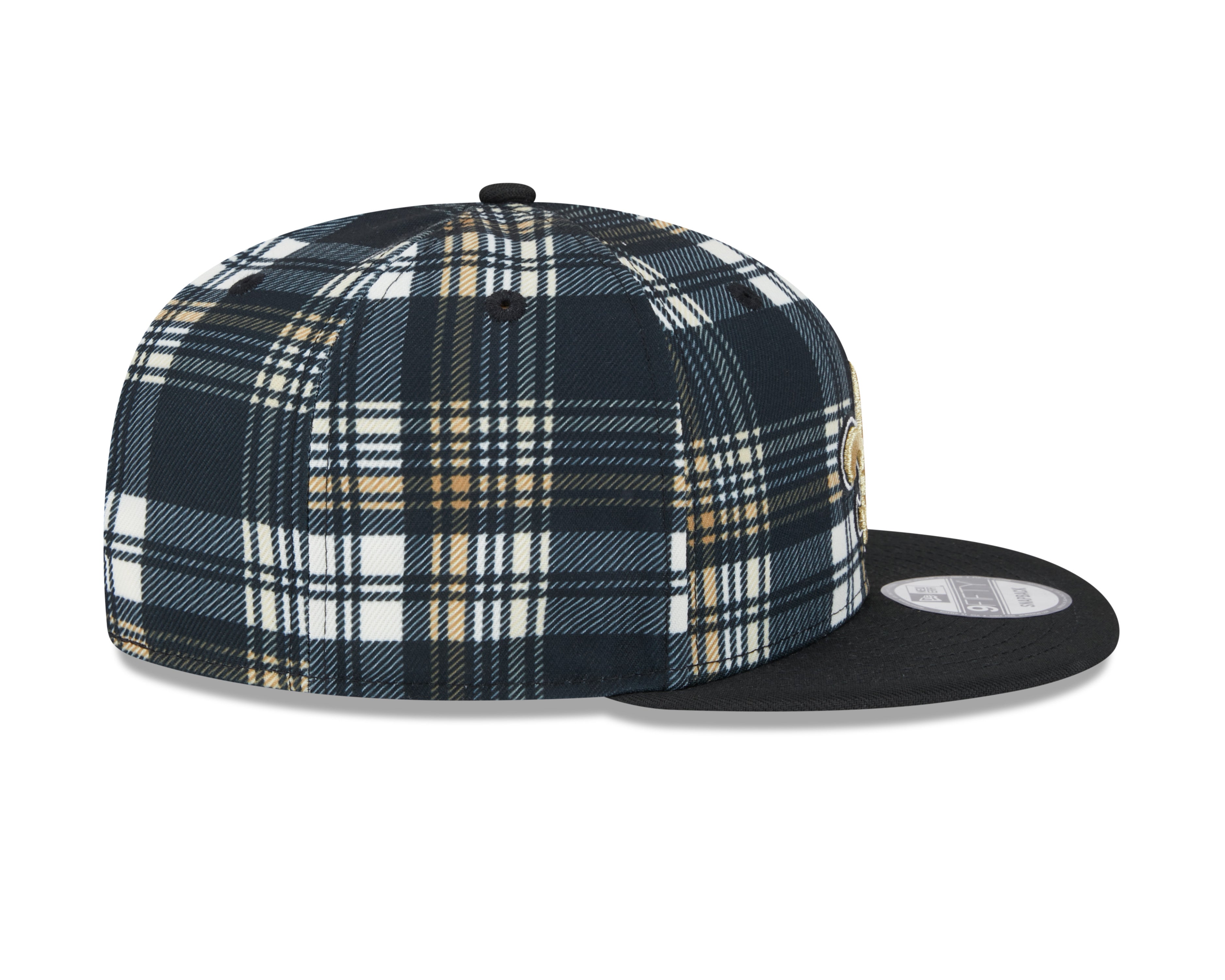 New Orleans Saints NFL New Era Snapback 9Fifty Sideline noir pour hommes