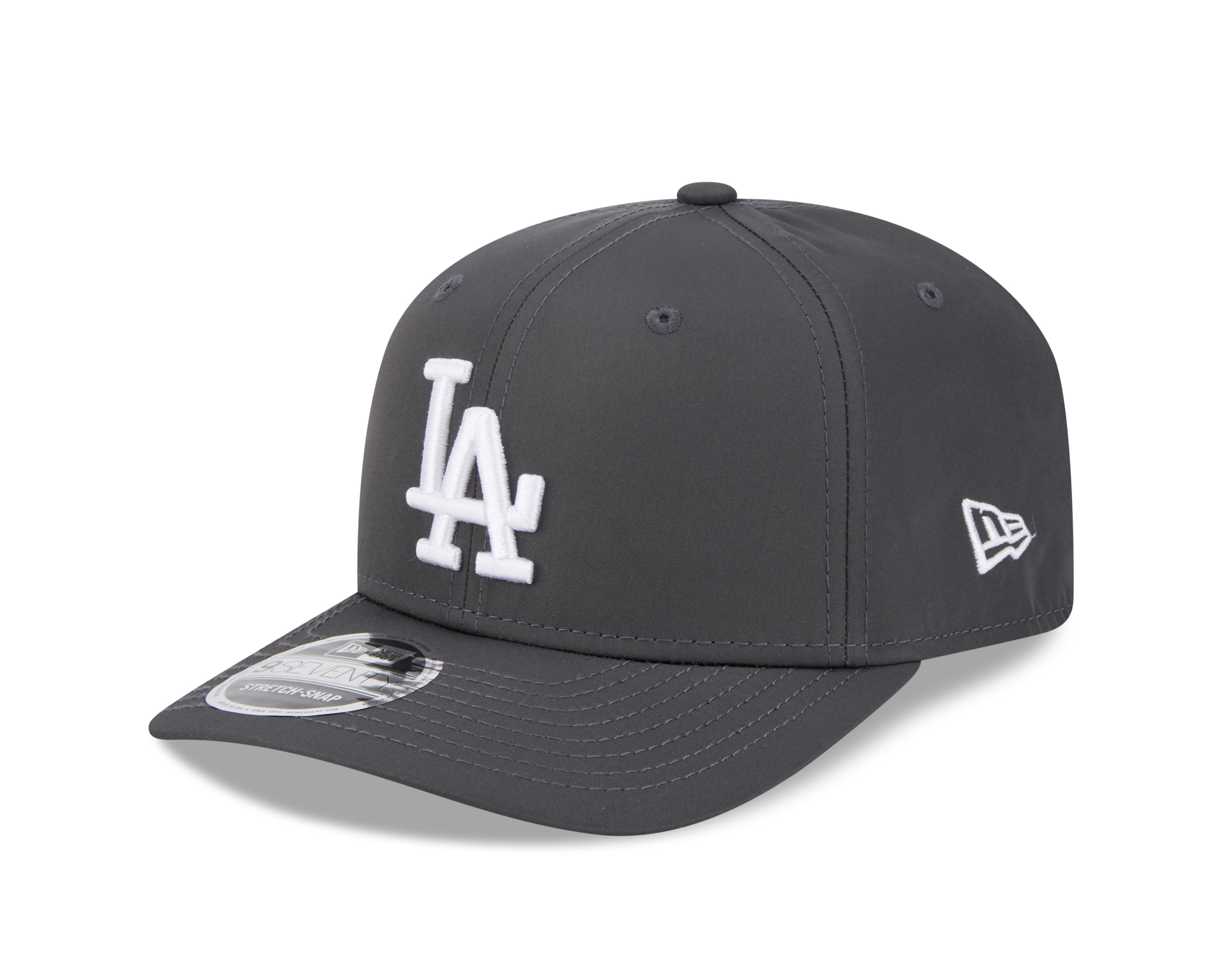 Los Angeles Dodgers MLB New Era Men's Grey White 9Seventy Snapback Hat