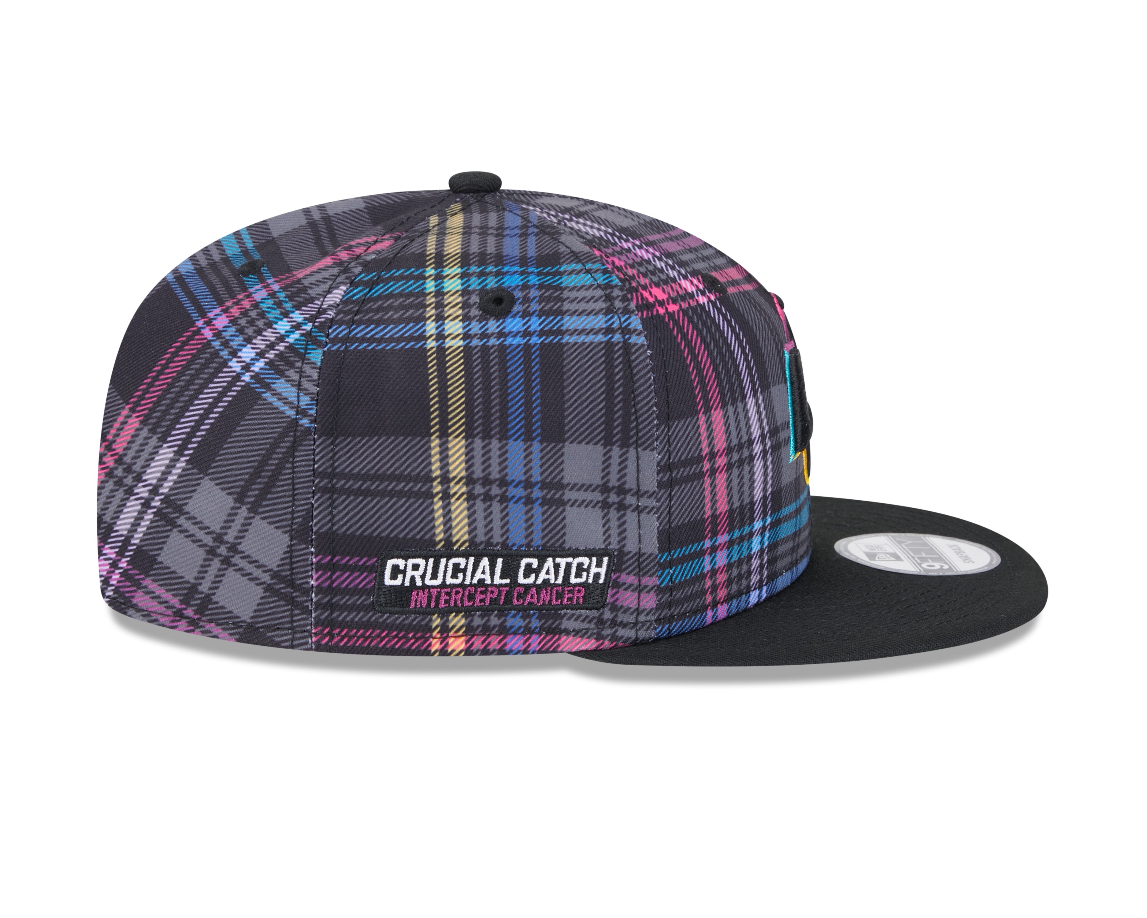 Los Angeles Rams NFL New Era Snapback 9Fifty Crucial Catch noir pour hommes